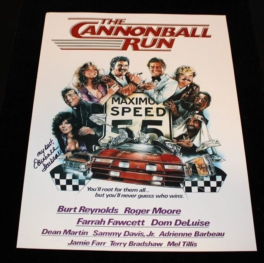 Adrienne Barbeau — Adrienne Barbeau Authentic Autographed Signed The Cannonball Run 11x14 Photo