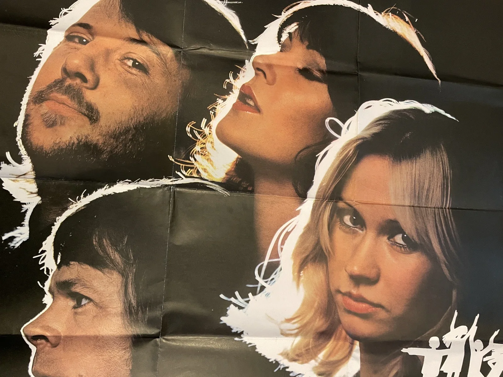 ABBA 1977 ORIGINAL UK QUAD POSTER 30 X 40, image 2
