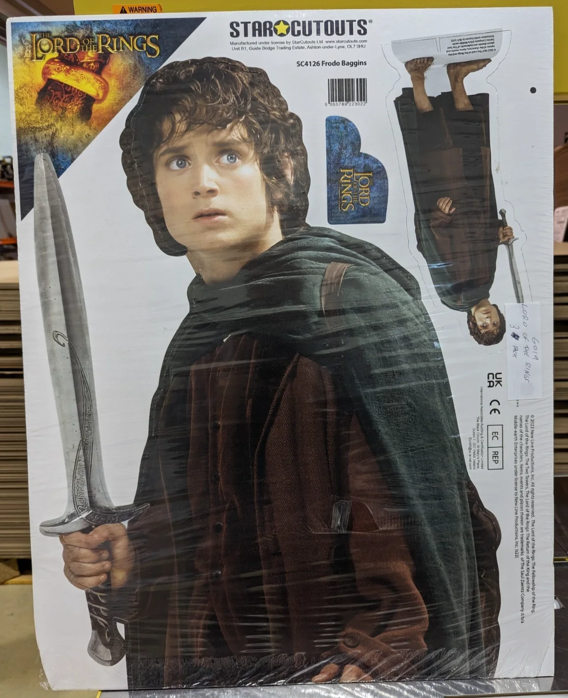 Lord of the Rings / The Hobbit Cardboard Cutout Set of 3 Standees *Damaged*, изображение 5