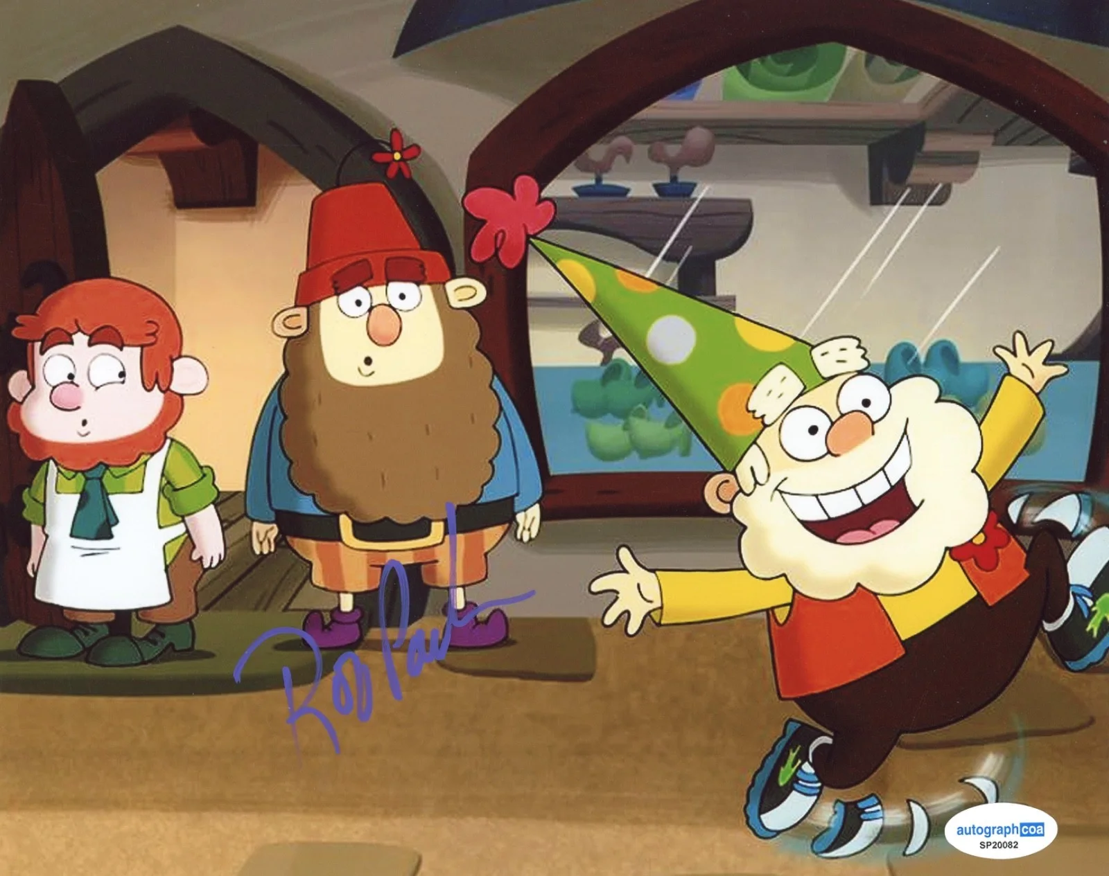 Rob Paulsen — Rob Paulsen "The 7D" Signed Autograph 8x10 Photo 'Cobby' Voice Actor ACOA COA