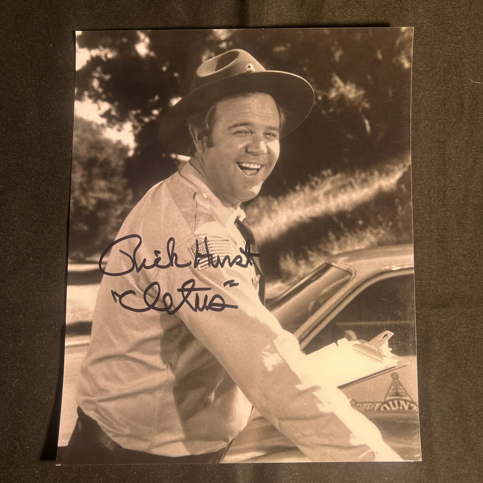 The Dukes Of Hazzard Rick Hurst Cletus Signed Autographed Photo Hazzard County, изображение 3