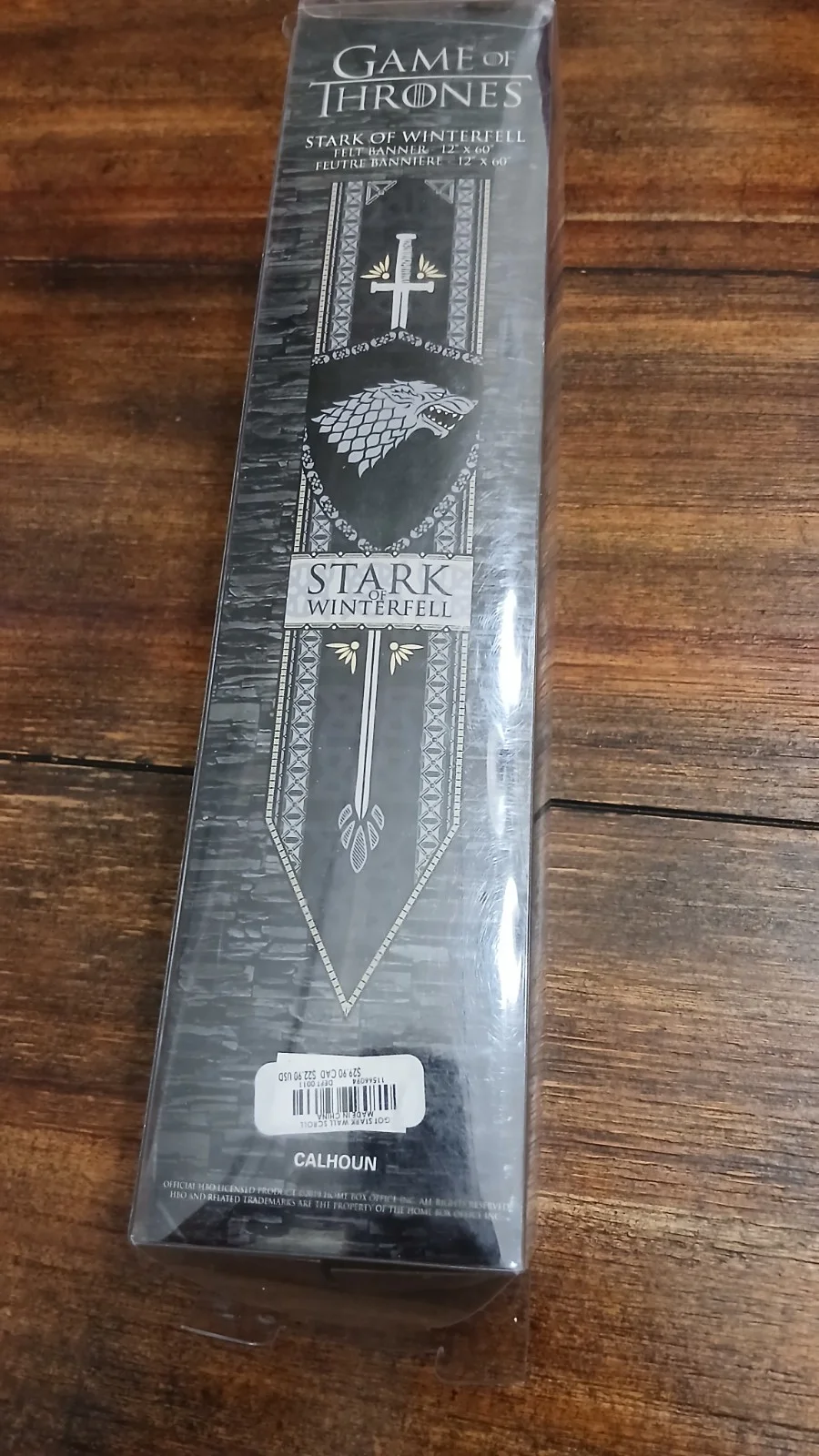 Game of Thrones 12x60 Banner - House Stark, image 2