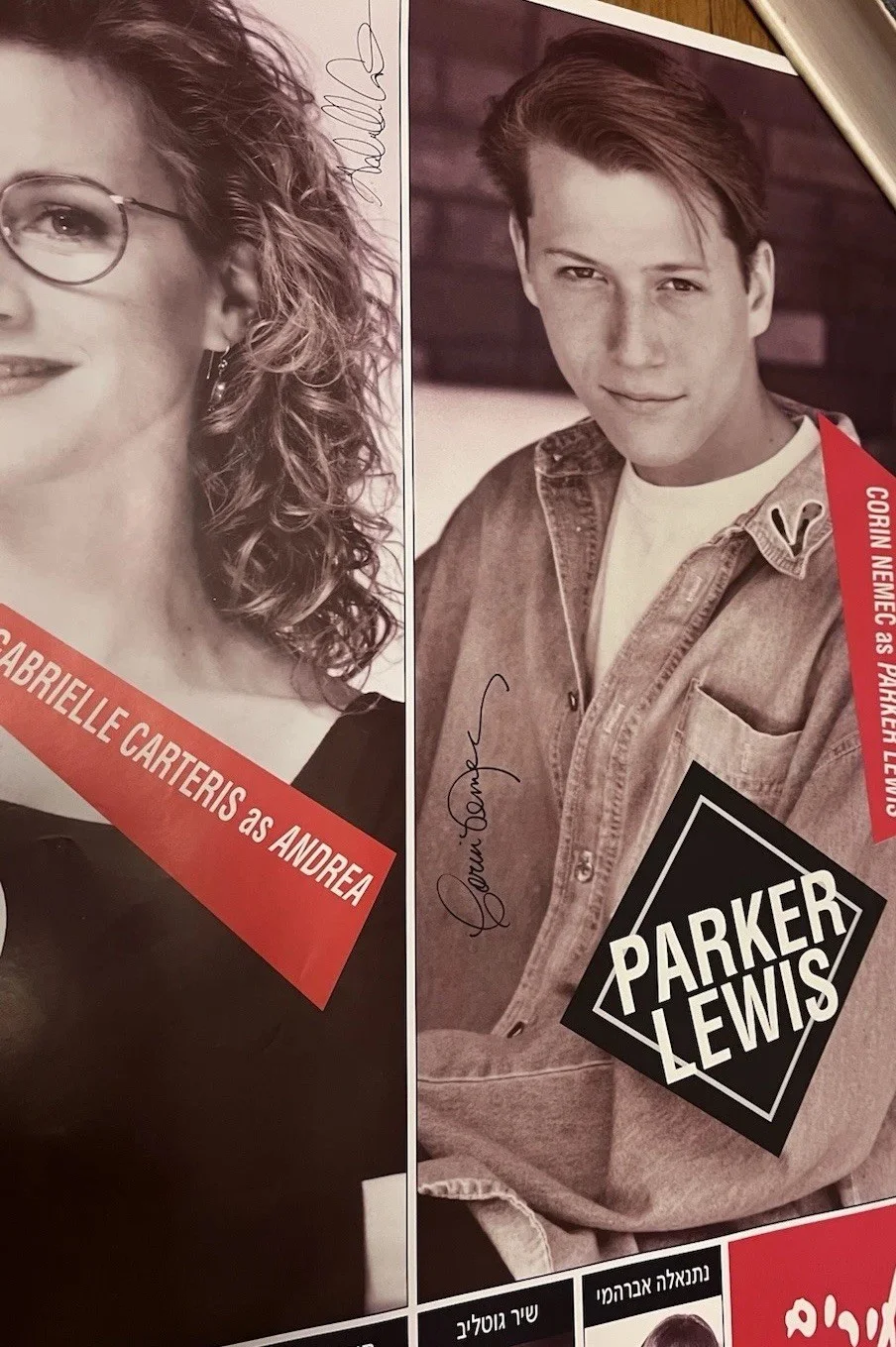Beverly Hills 90210 Signed Original Cast Poster From a Coca Cola Event In Israel, изображение 4