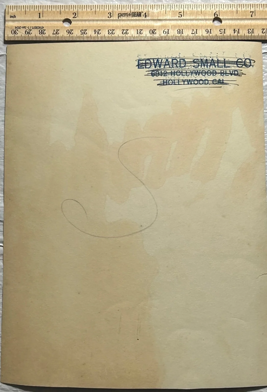 HECTOR SARNO—SIGNED PHOTO—SILENT STAR—LUBITSCH•BARA•GISH•MUMMY•WEREWOLF•BOGART, изображение 3