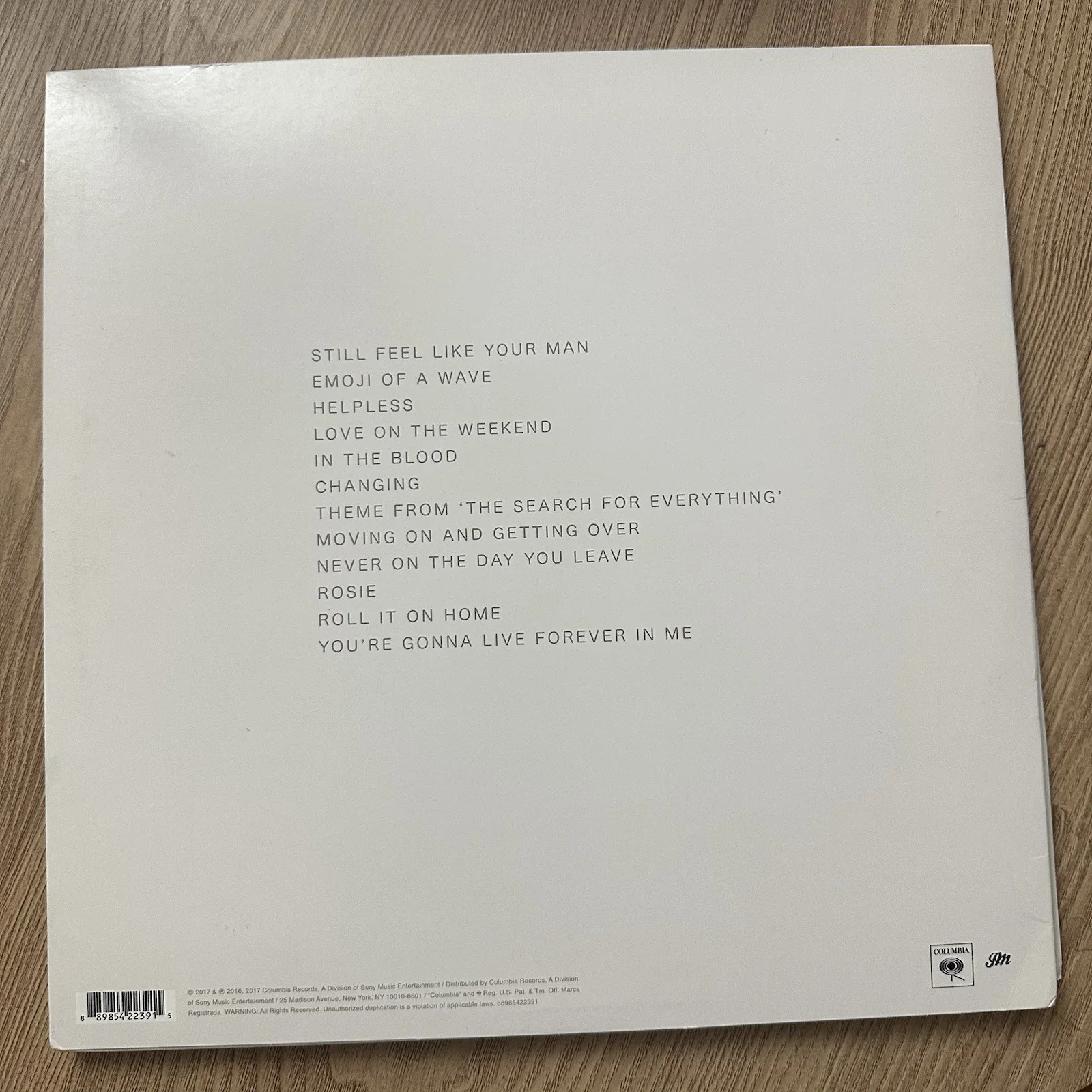 John Mayer Signed Autograph Album Vinyl Record Search for Everything LP, изображение 2