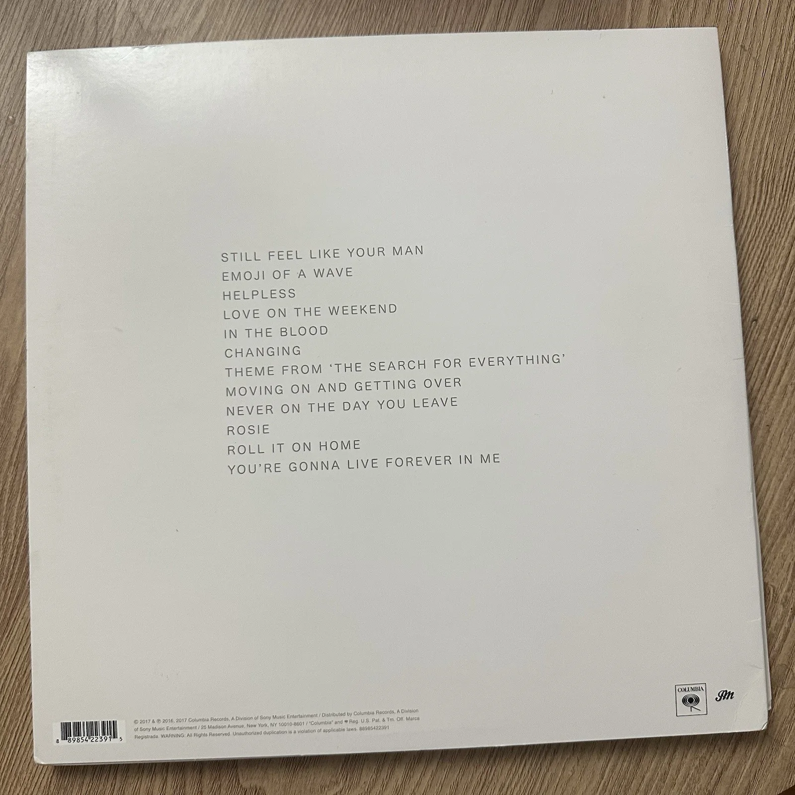 John Mayer Signed Autograph Album Vinyl Record Search for Everything LP, изображение 3
