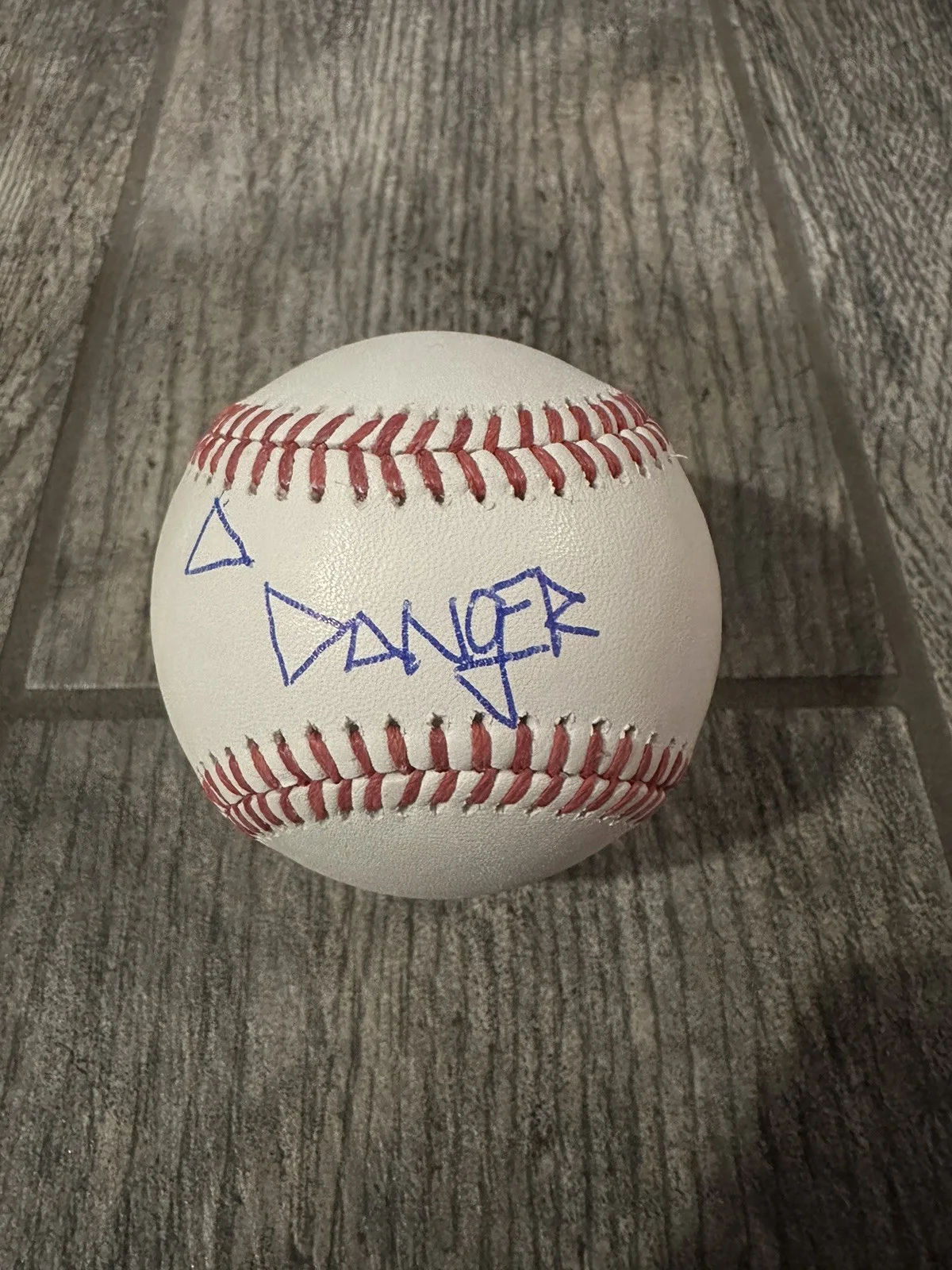 ABELLA DANGER SIGNED OML BASEBALL STAR AUTOGRAPH JSA COA MODEL STAR ADULT DANCER, изображение 2