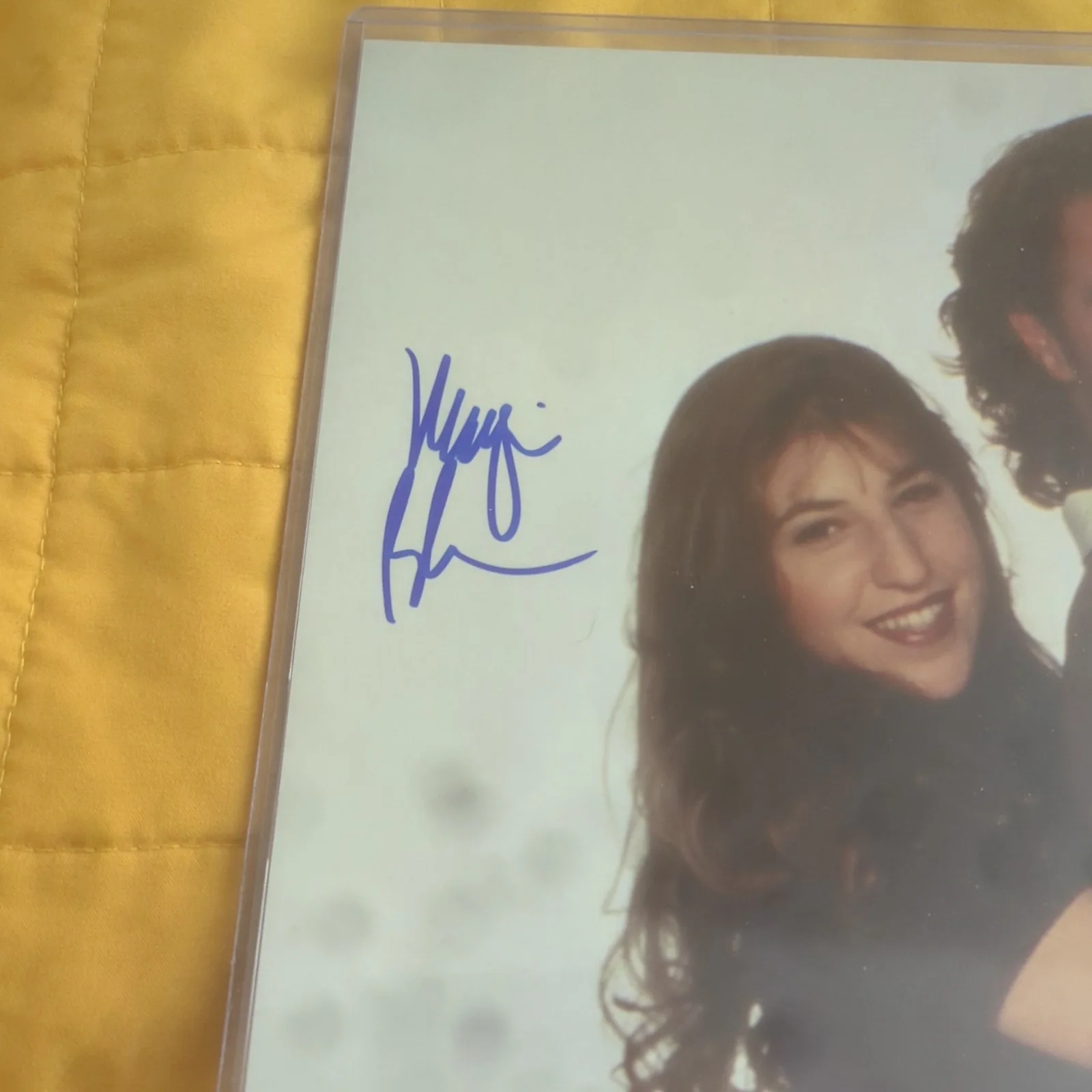 Blossom Autographed 8x10 Mayim Bialik, Joey Lawrence. Letter of Authenticity, изображение 3