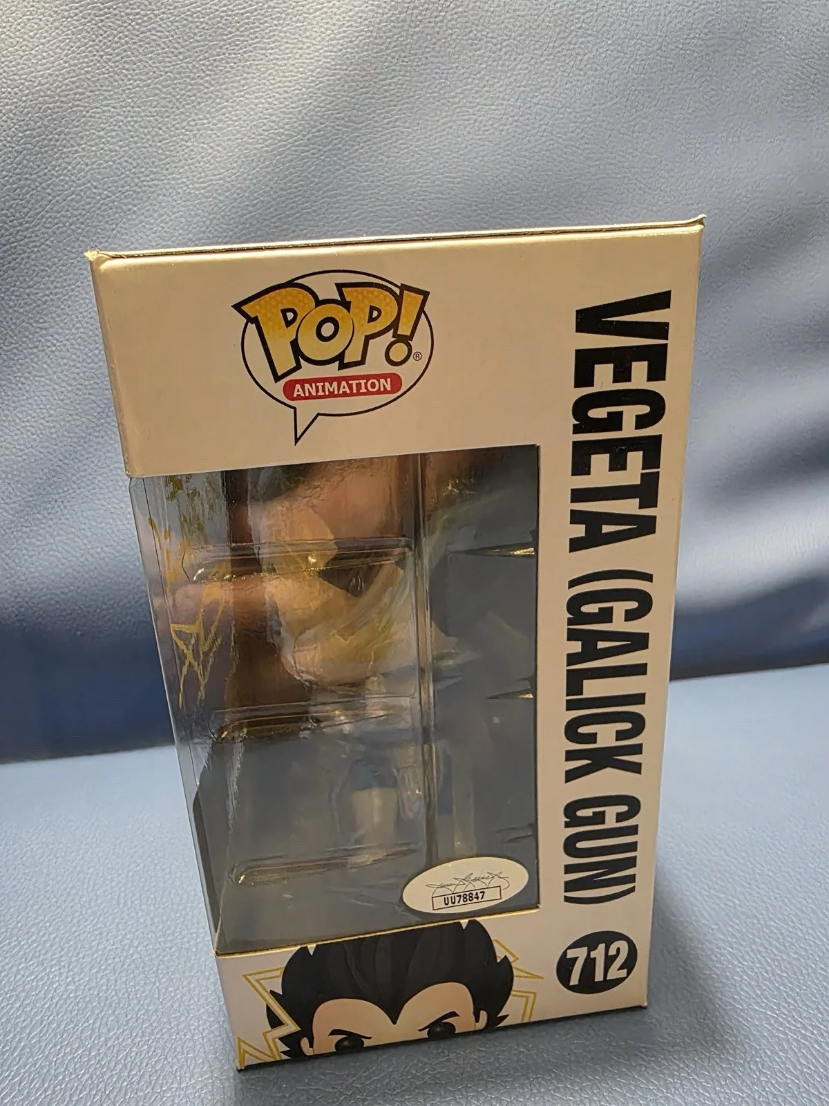 Prince of All Saiyans — Funko Pop Dragon Ball Z Vegeta Galick Gun Autographed JSA Certified CHASE, изображение 3