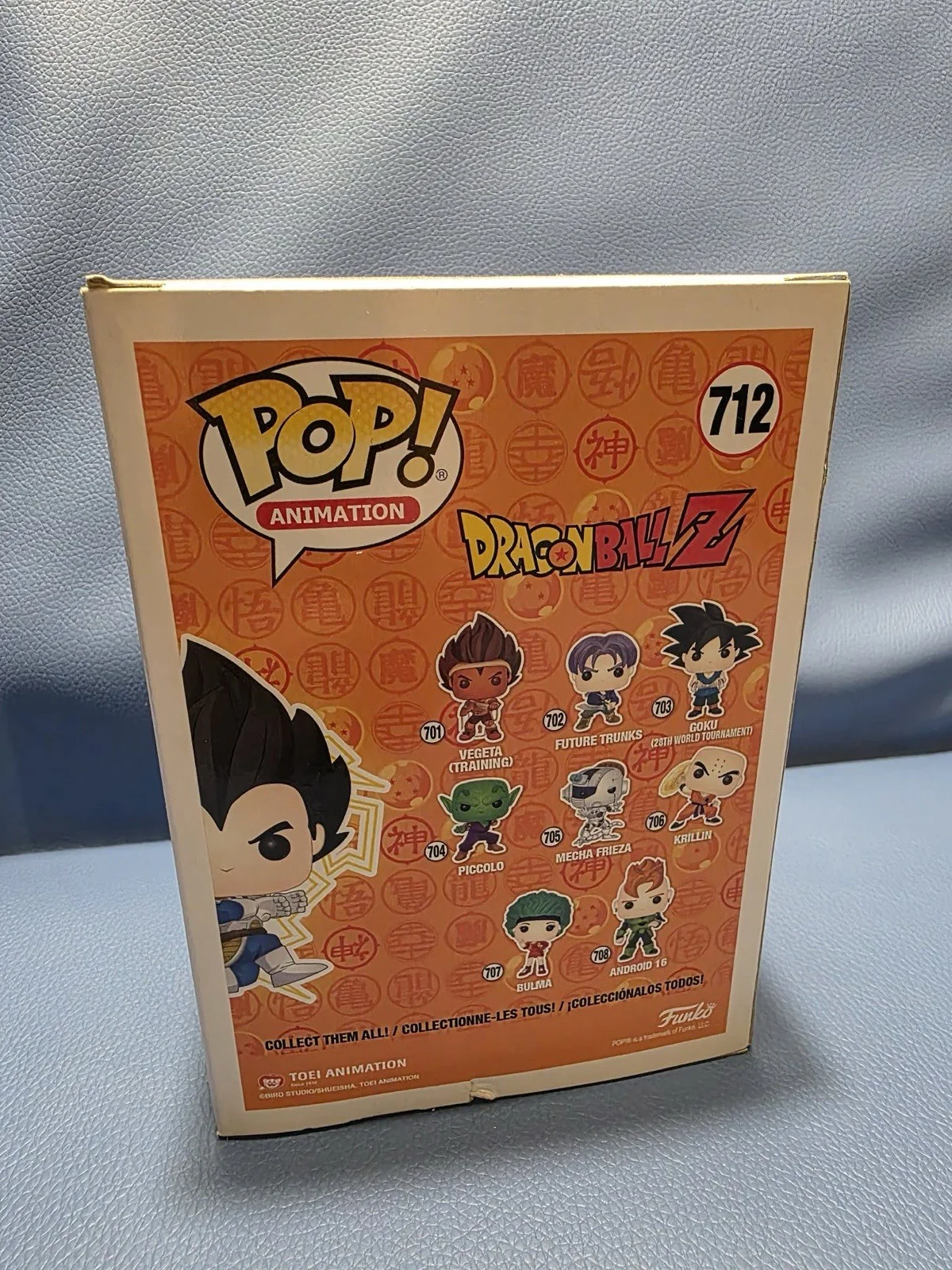 Prince of All Saiyans — Funko Pop Dragon Ball Z Vegeta Galick Gun Autographed JSA Certified CHASE, изображение 4
