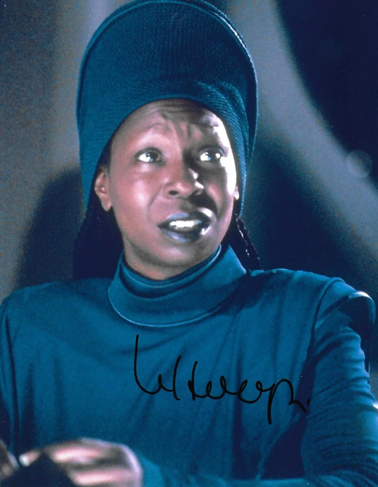 Whoopi Goldberg — Whoopi Goldberg auto/signed 8x10 photo Ghost Sister Act Movies RARE COA LOOK!