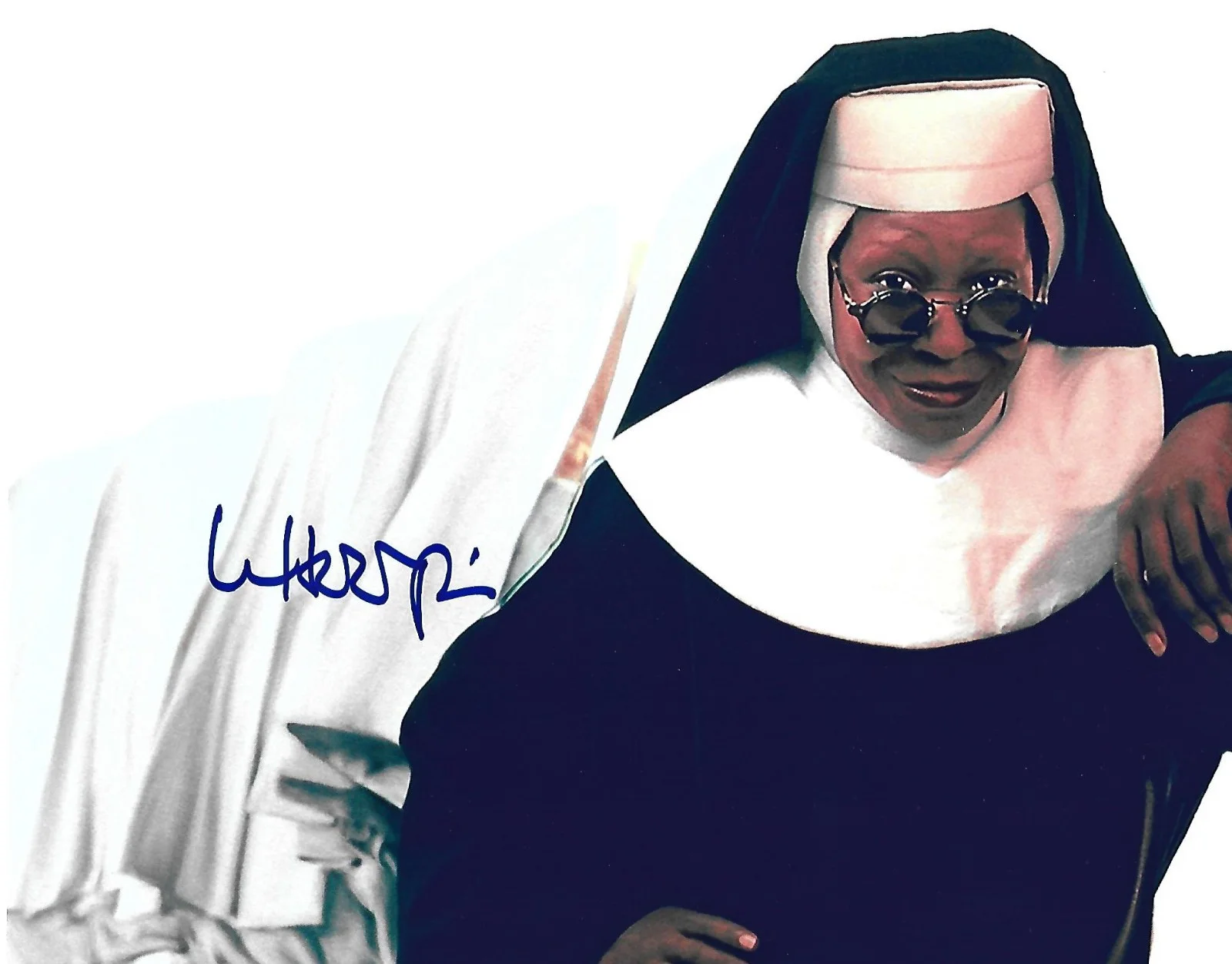 Whoopi Goldberg — Whoopi Goldberg signed/auto 8x10 photo Ghost Sister Act Movies RARE COA LOOK!