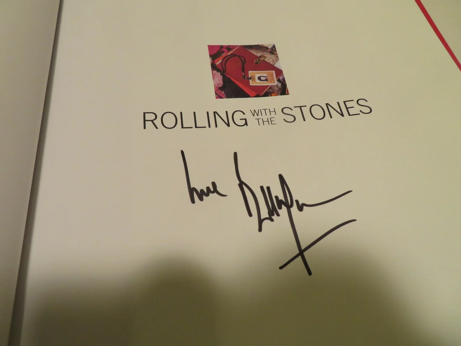 Rolling with the Stones DK PUBLISHER BILL WYMAN AUTOGRAPHED, image 3