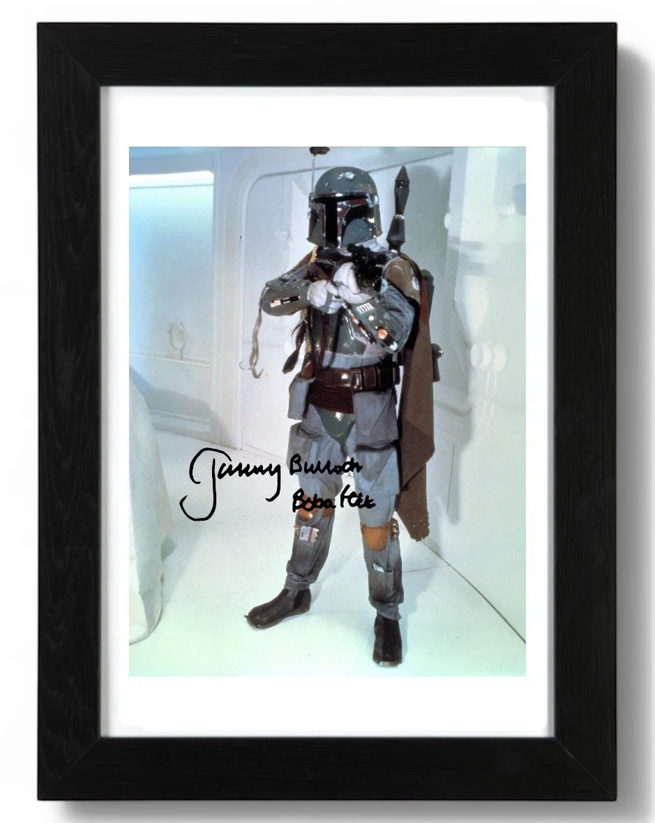 Jeremy Bulloch Signed Autograph PHOTO Pre Print 6x4/A4/ Framed, image 2