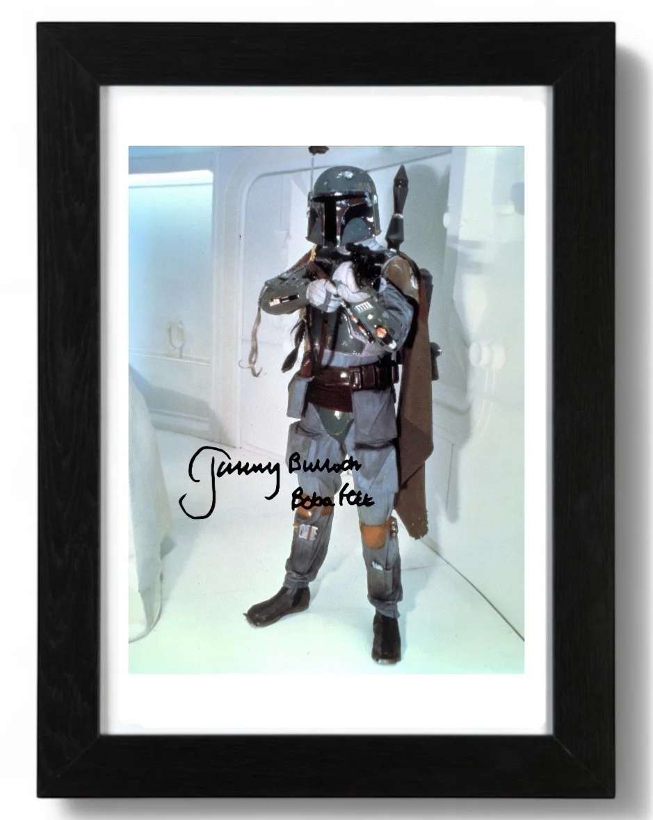 Jeremy Bulloch Signed Autograph PHOTO Pre Print 6x4/A4/ Framed, image 3
