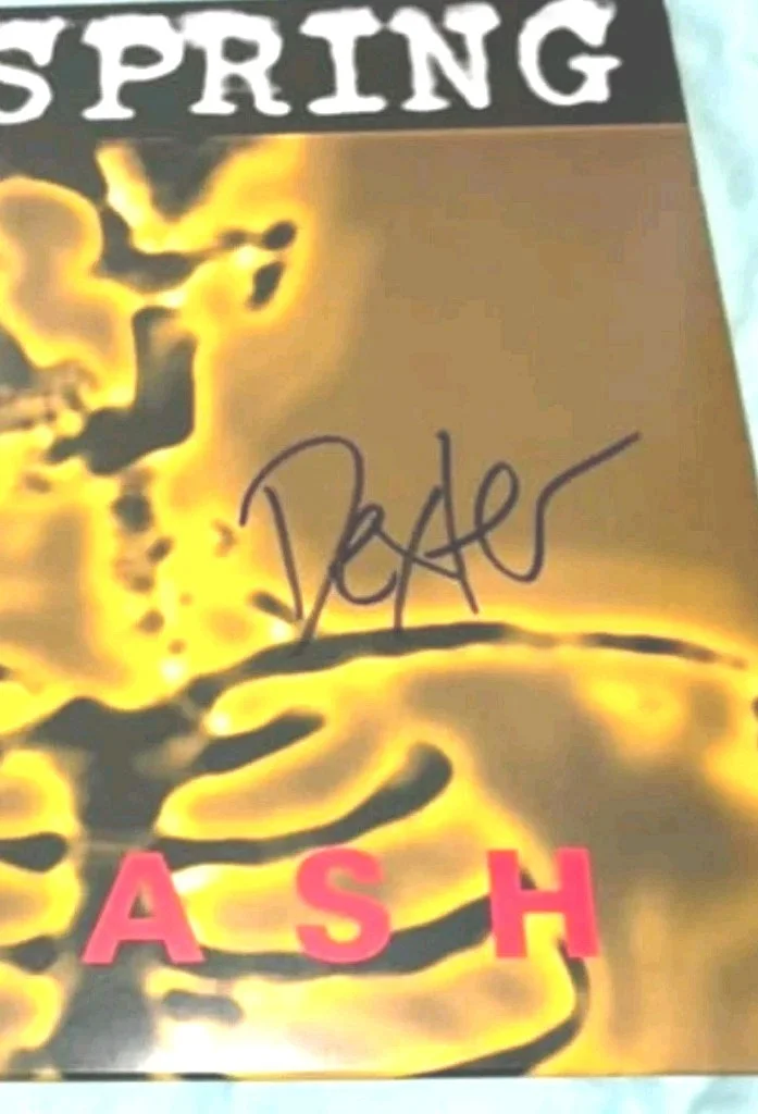 The Offspring Signed Dexter Holland SMASH Vinyl Record RACC Bought RTS, изображение 3