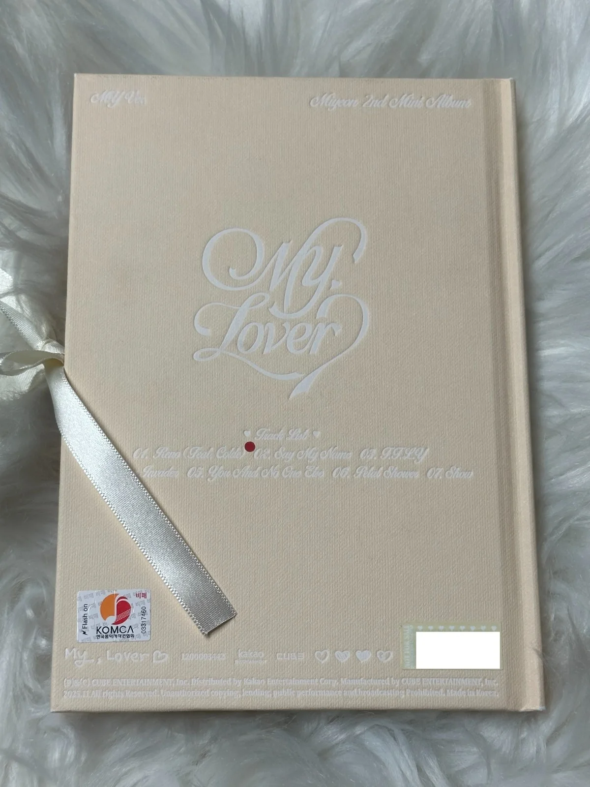 idle (MIYEON SOLO)- Autograph(Signed) PROMO ALBUM, изображение 3