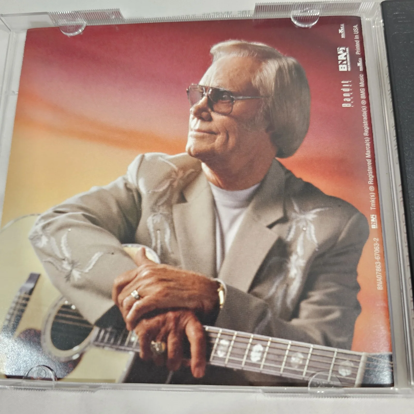 George Jones Signed Cd "Sings the Greatest Stories Ever Told", изображение 4