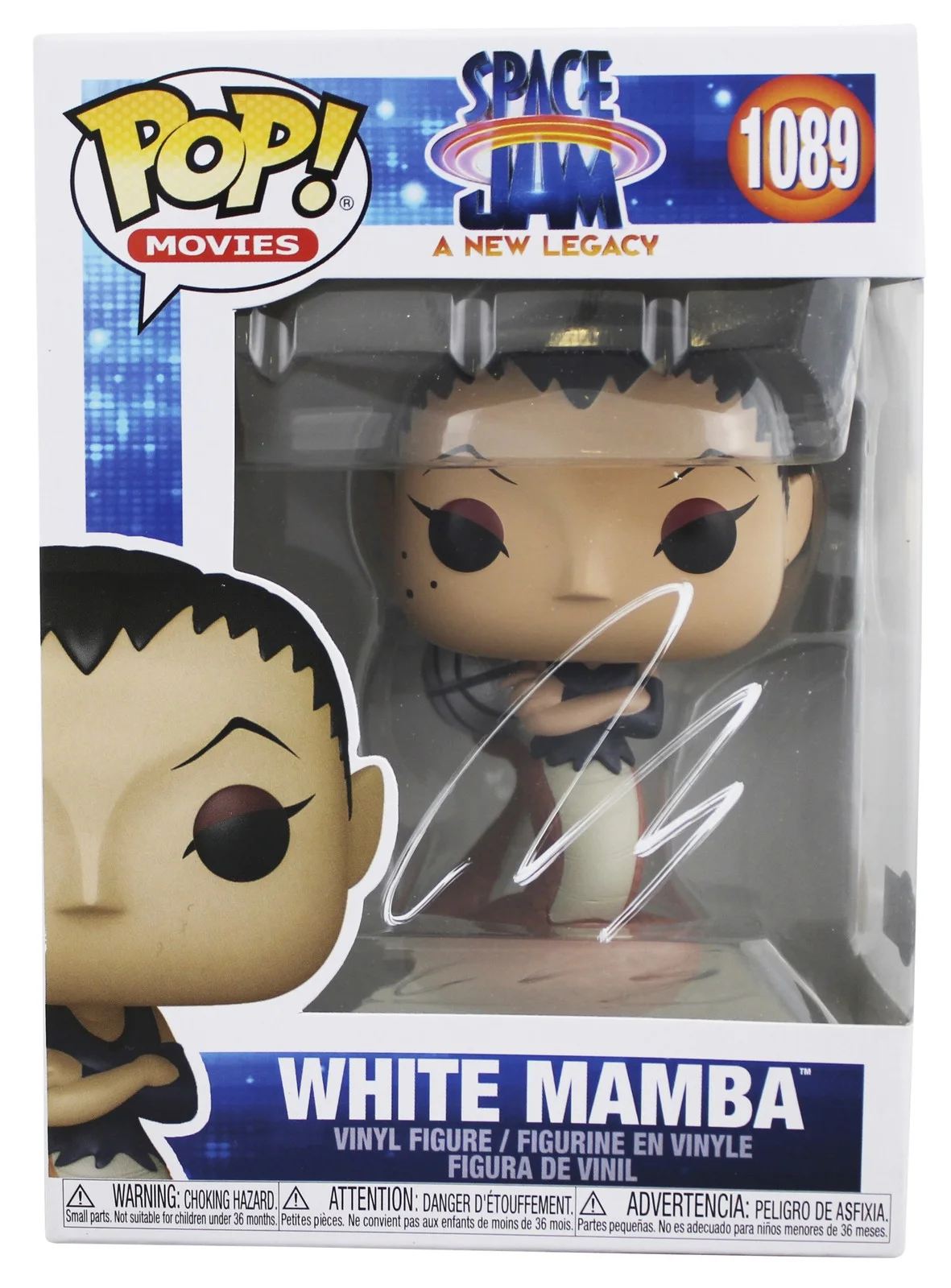 Diana Taurasi — Diana Taurasi Space Jam Signed White Mamba #1089 Funko Pop Figure JSA #AD35083
