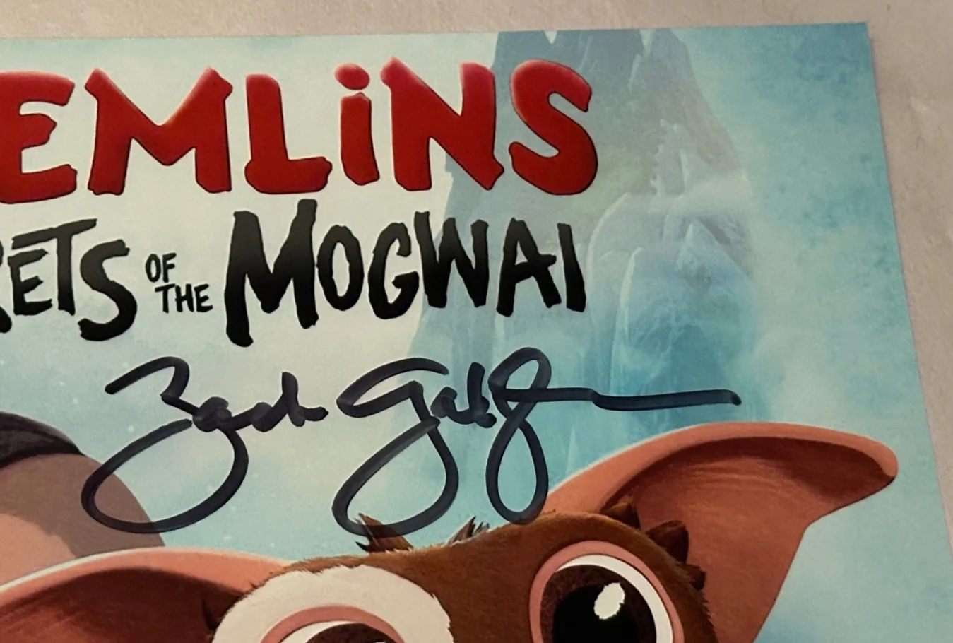 Zach Galligan Signed Gremlins Autographed 8x10 Photo with Beckett BAS COA, image 2