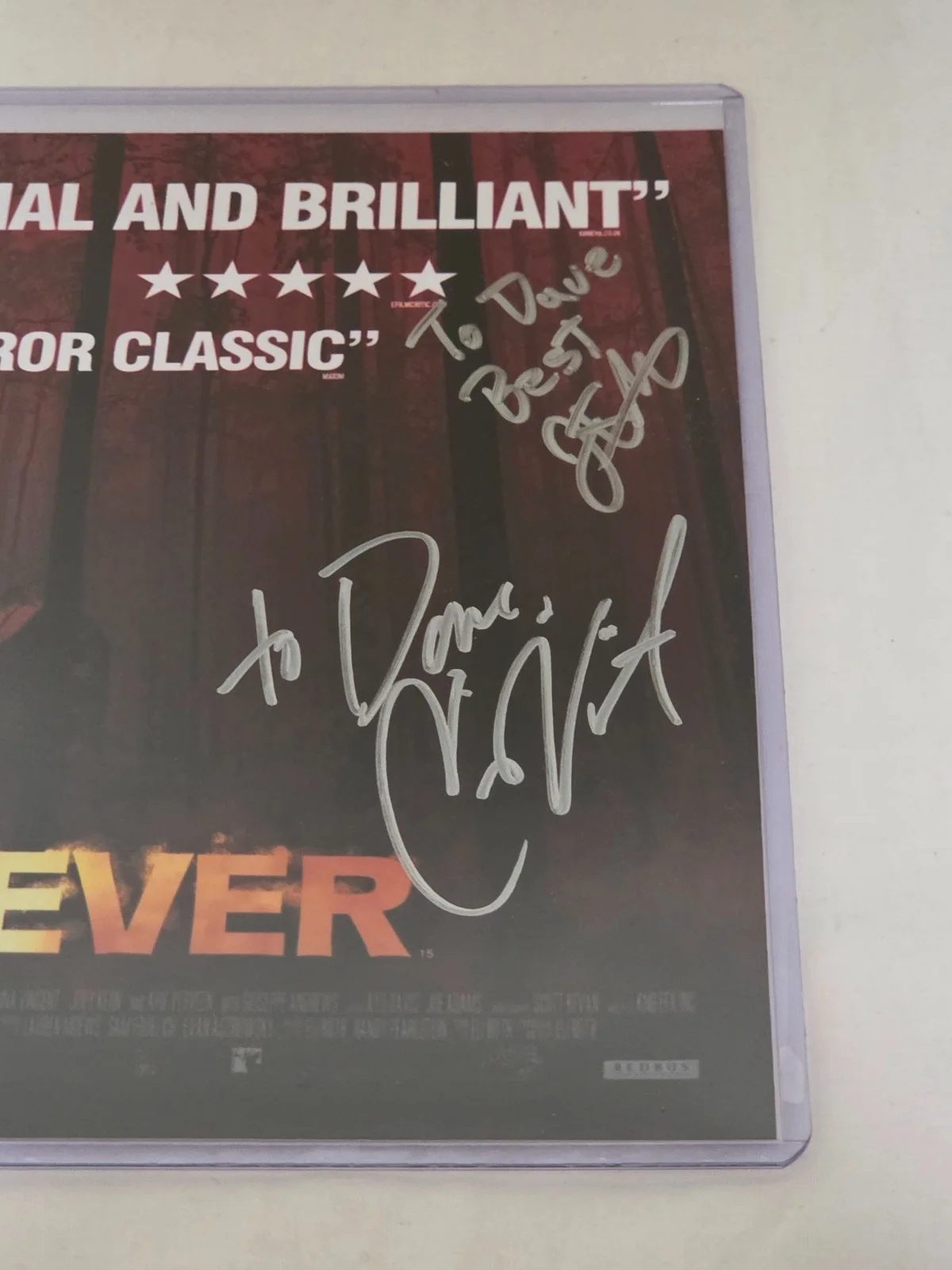 Cerina Vincent, Jordan Ladd, James DeBello — Cabin Fever Cast x3 Signed 8x10 Photo. In Person Auto. Horror. Cerina Vincent, изображение 3
