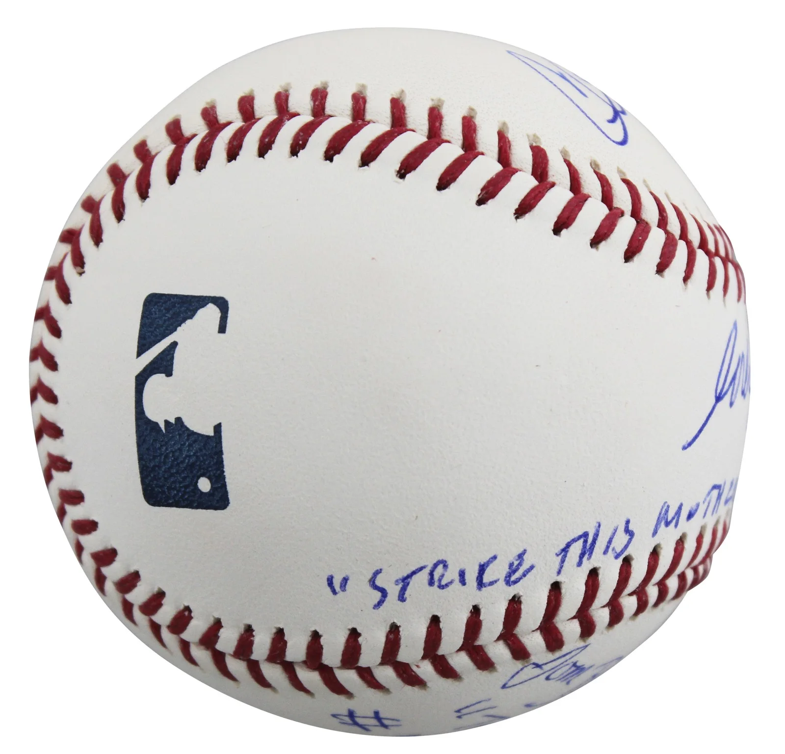 Charlie Sheen, Tom Berenger, Corbin Bernsen — Major League (3) Sheen, Berenger & Bernsen w/ Insc Signed Oml Baseball BAS Wit 2, image 5