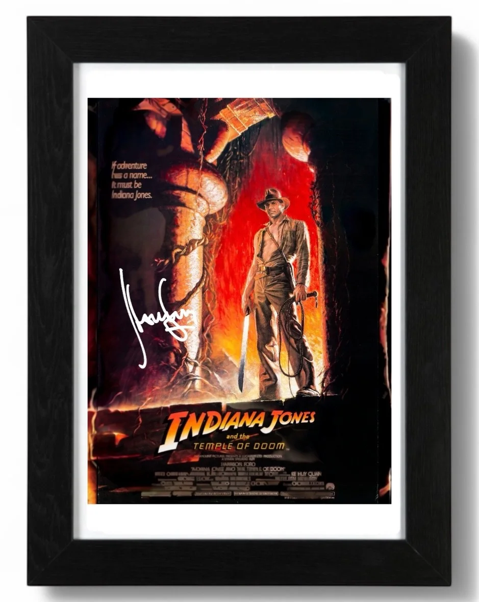 Harrison Ford Signed Autograph PHOTO Pre Print 6x4/A4/ Framed, image 3