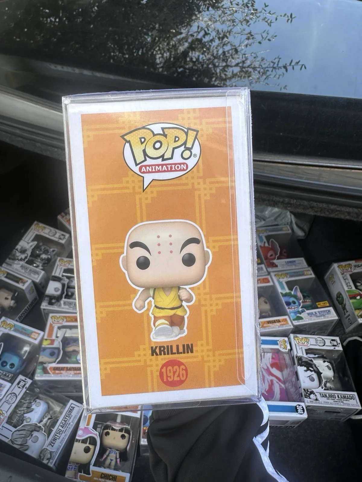 R Bruce Elliott — Krillin Dragon Ball Signed Funko Pop Sonny Strait Autograph #110 JSA COA, изображение 4