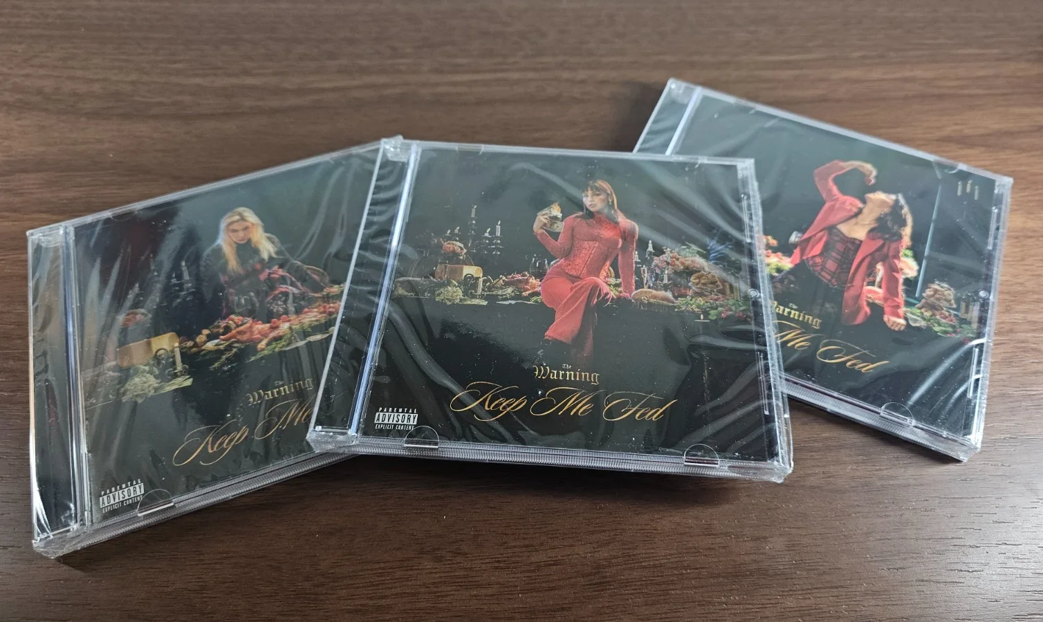 THE WARNING | Keep Me Fed - Ltd. Ed. ALL SET 3Cd's (Pau, Ale, Dany) | SIGNED, image 4