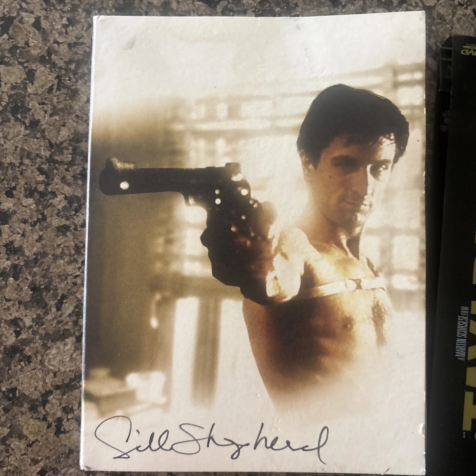 Cybill Shepherd Signed Taxi Driver DVD Cover very nice autographed, Must See, image 2