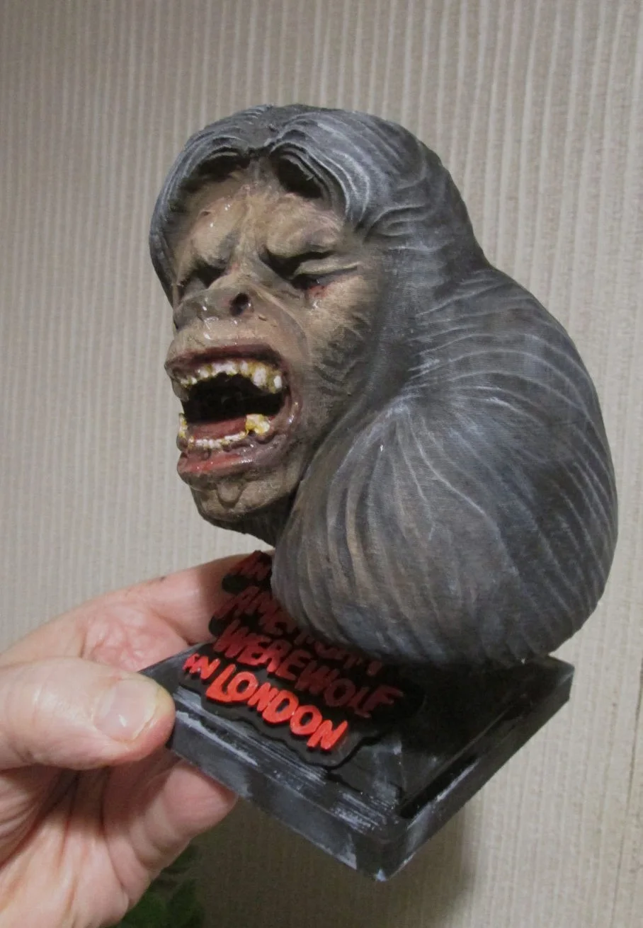 AN AMERICAN WEREWOLF IN LONDON TRANSFORMATION 1/3 SCAL:E STATUE FINISHED, image 2