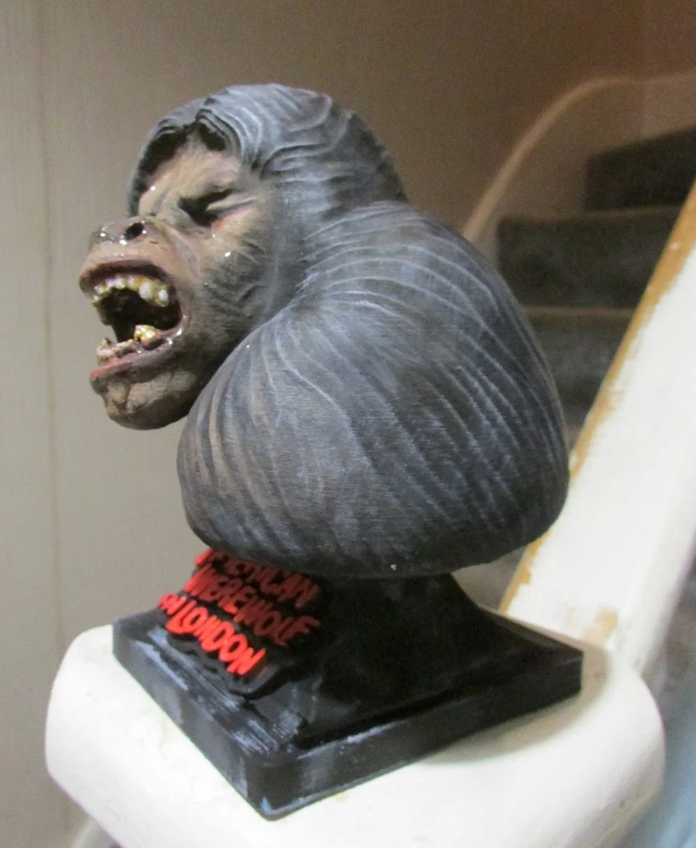 AN AMERICAN WEREWOLF IN LONDON TRANSFORMATION 1/3 SCAL:E STATUE FINISHED, image 3