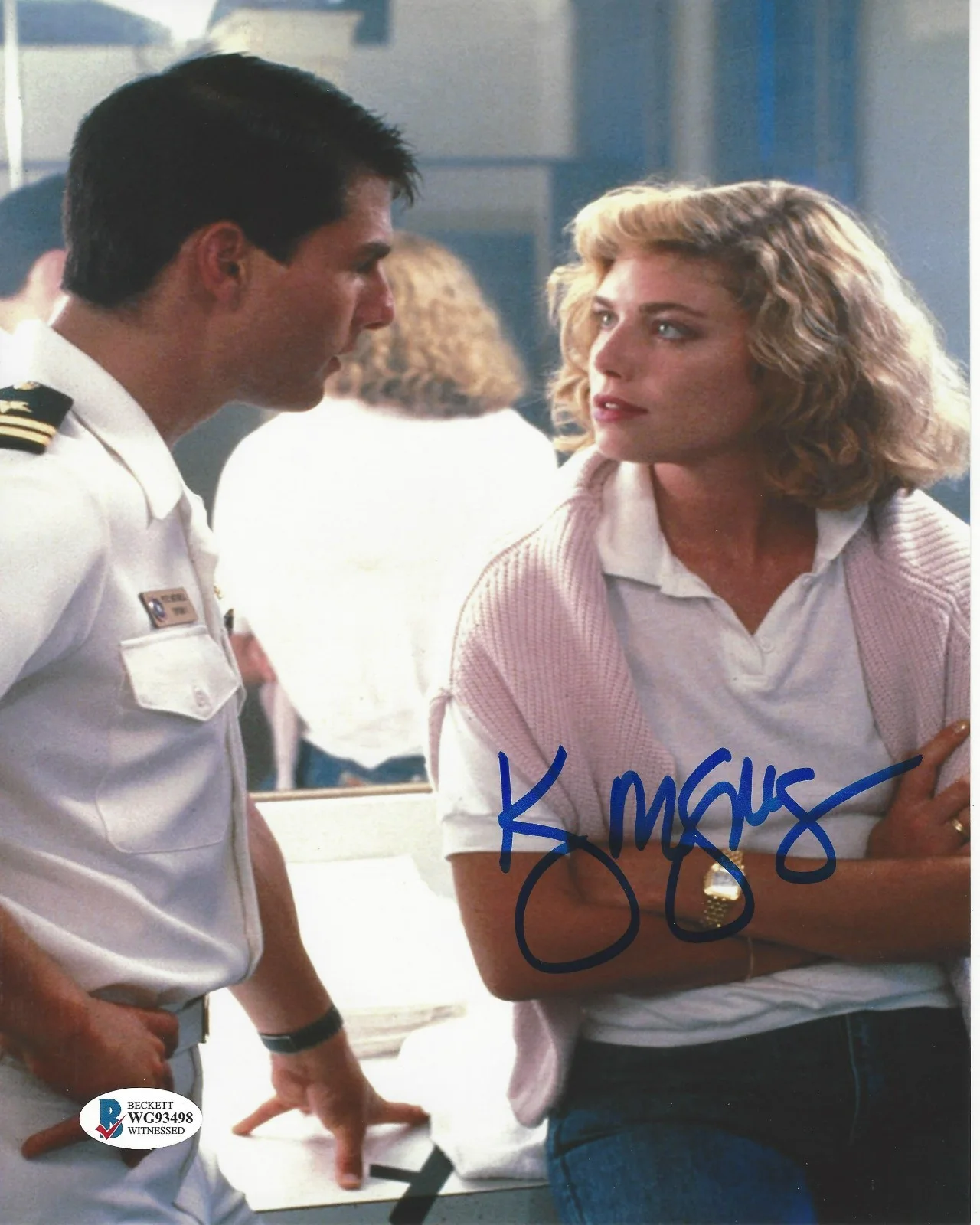 Kelly McGillis — KELLY MCGILLIS SIGNED 'TOP GUN' 8x10 MOVIE PHOTO CHARLIE ACTRESS 9 BECKETT COA, изображение 3