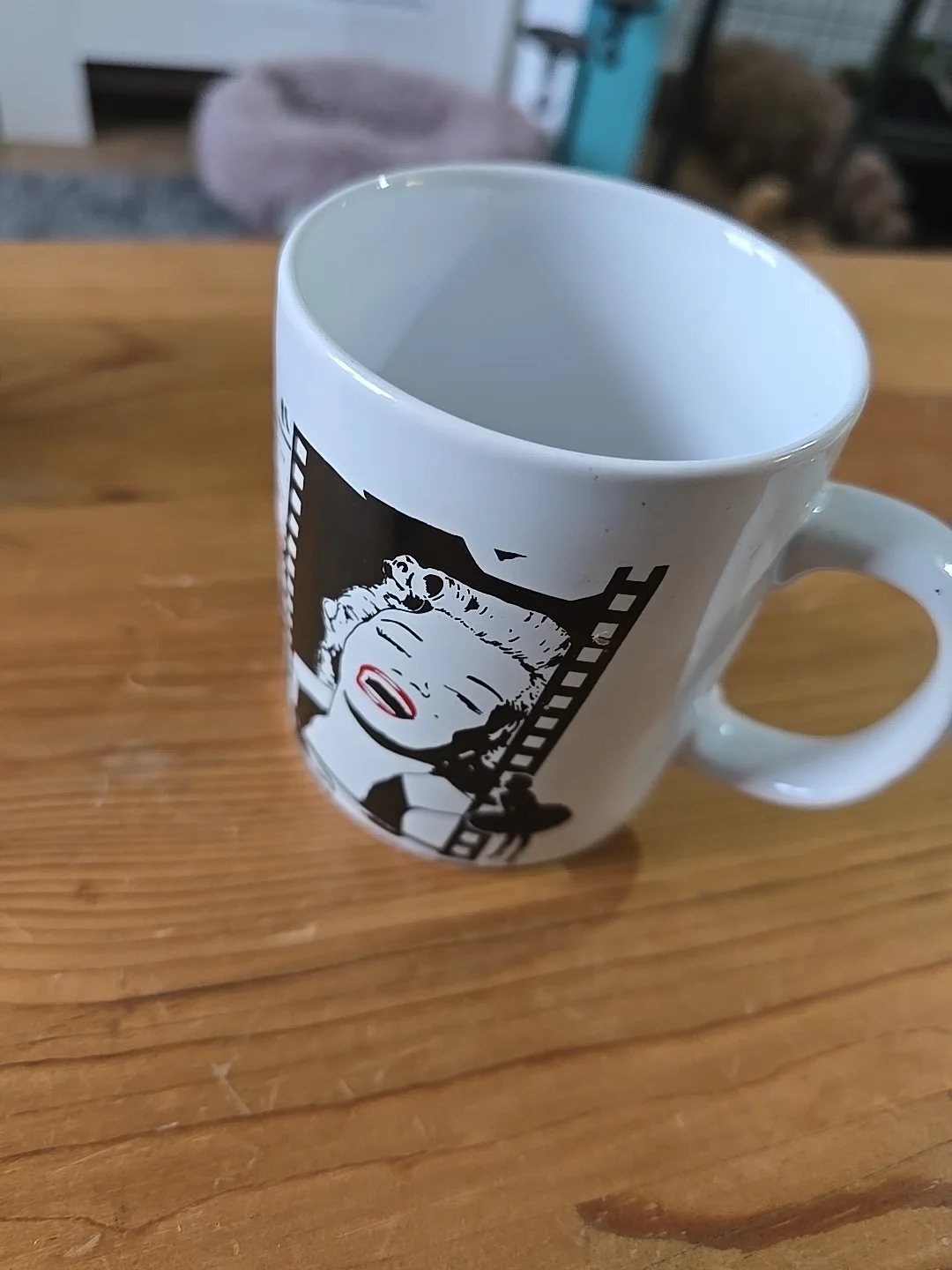 Rare 1990 From Estate Of MARILYN MONROE Coffe MUG Trade Marked New Nice Design, image 5