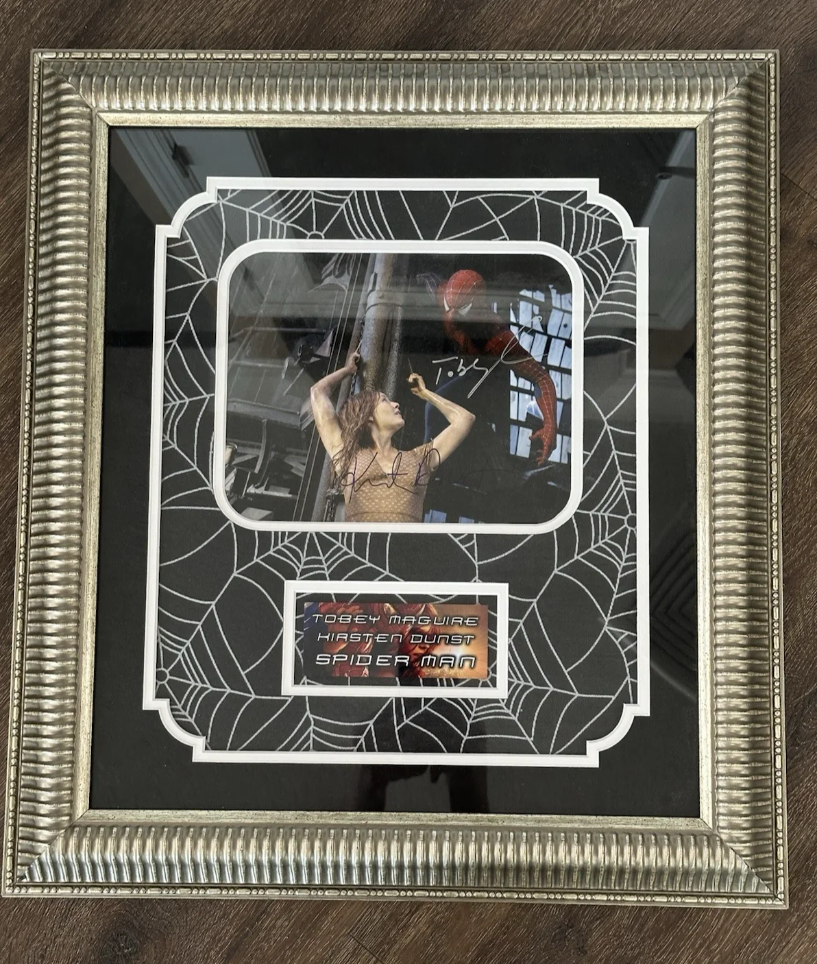 SPIDERMAN TOM HOLLALND AND KIRSTEN DUNST AUTOGRAPHED FRAMED PHOTO COA, image 5