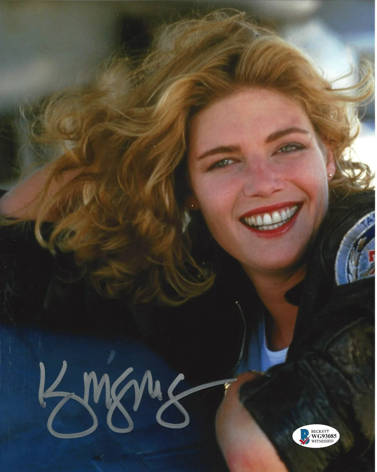 Kelly McGillis — KELLY MCGILLIS SIGNED 'TOP GUN' 8x10 MOVIE PHOTO CHARLIE ACTRESS 5 BECKETT COA, изображение 3
