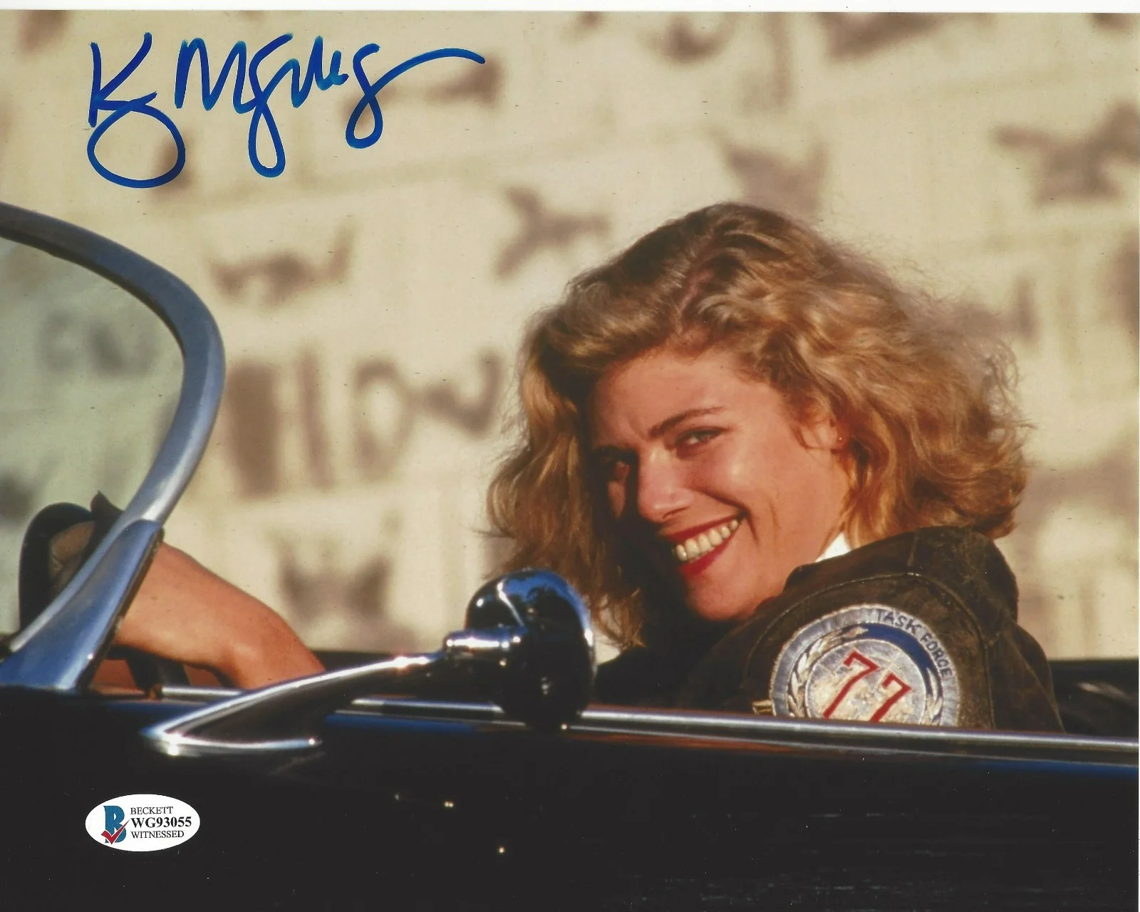 Kelly McGillis — KELLY MCGILLIS SIGNED 'TOP GUN' 8x10 MOVIE PHOTO CHARLIE ACTRESS 3 BECKETT COA