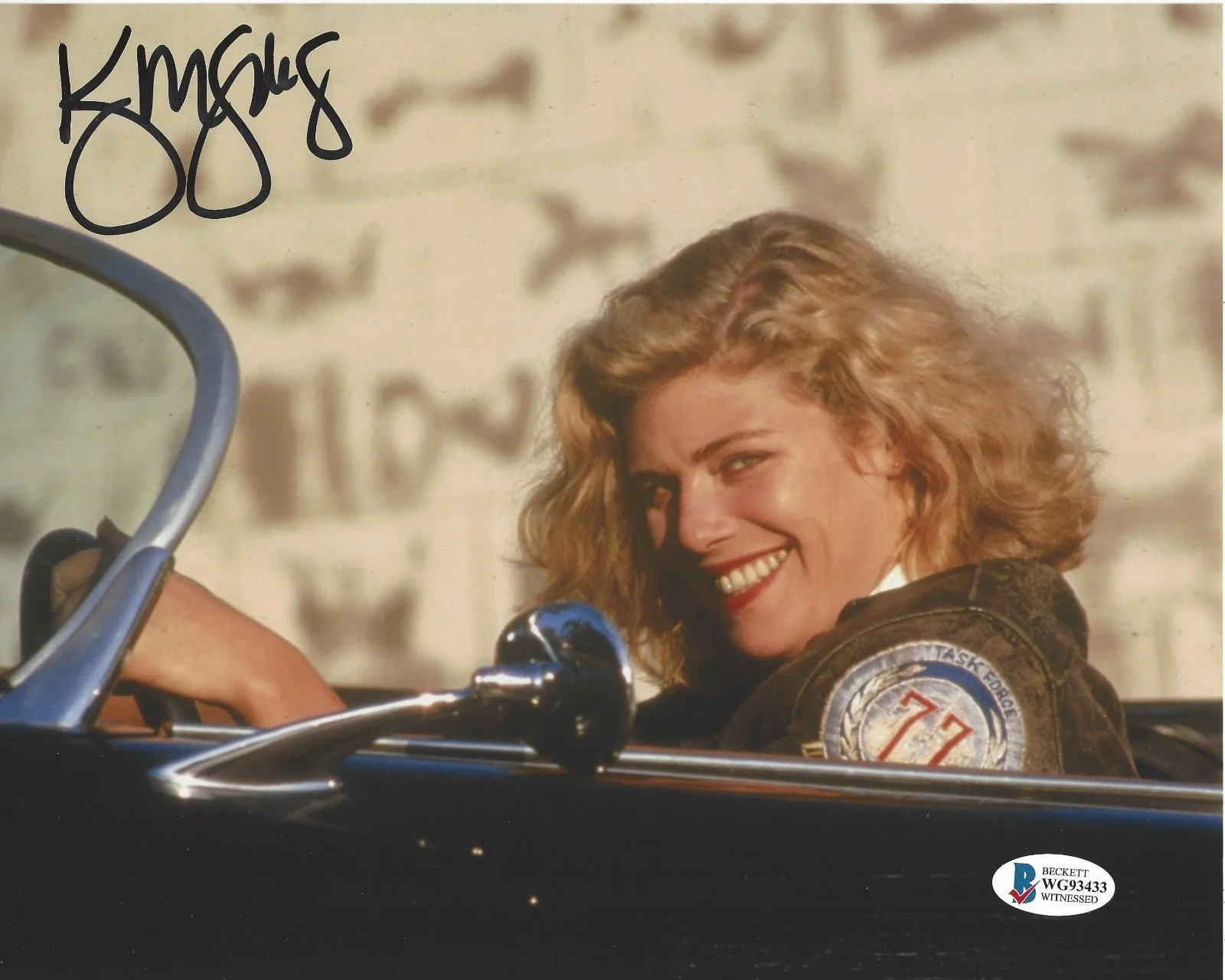 Kelly McGillis — KELLY MCGILLIS SIGNED 'TOP GUN' 8x10 MOVIE PHOTO CHARLIE ACTRESS 3 BECKETT COA, изображение 3