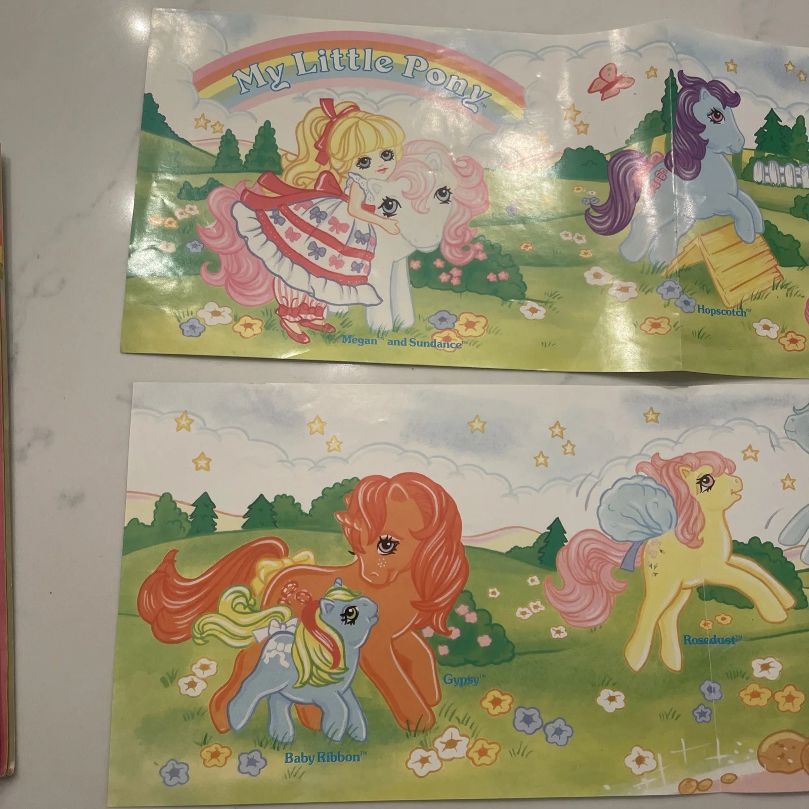 My Little Pony Original fold out Posters UK 1986, изображение 3