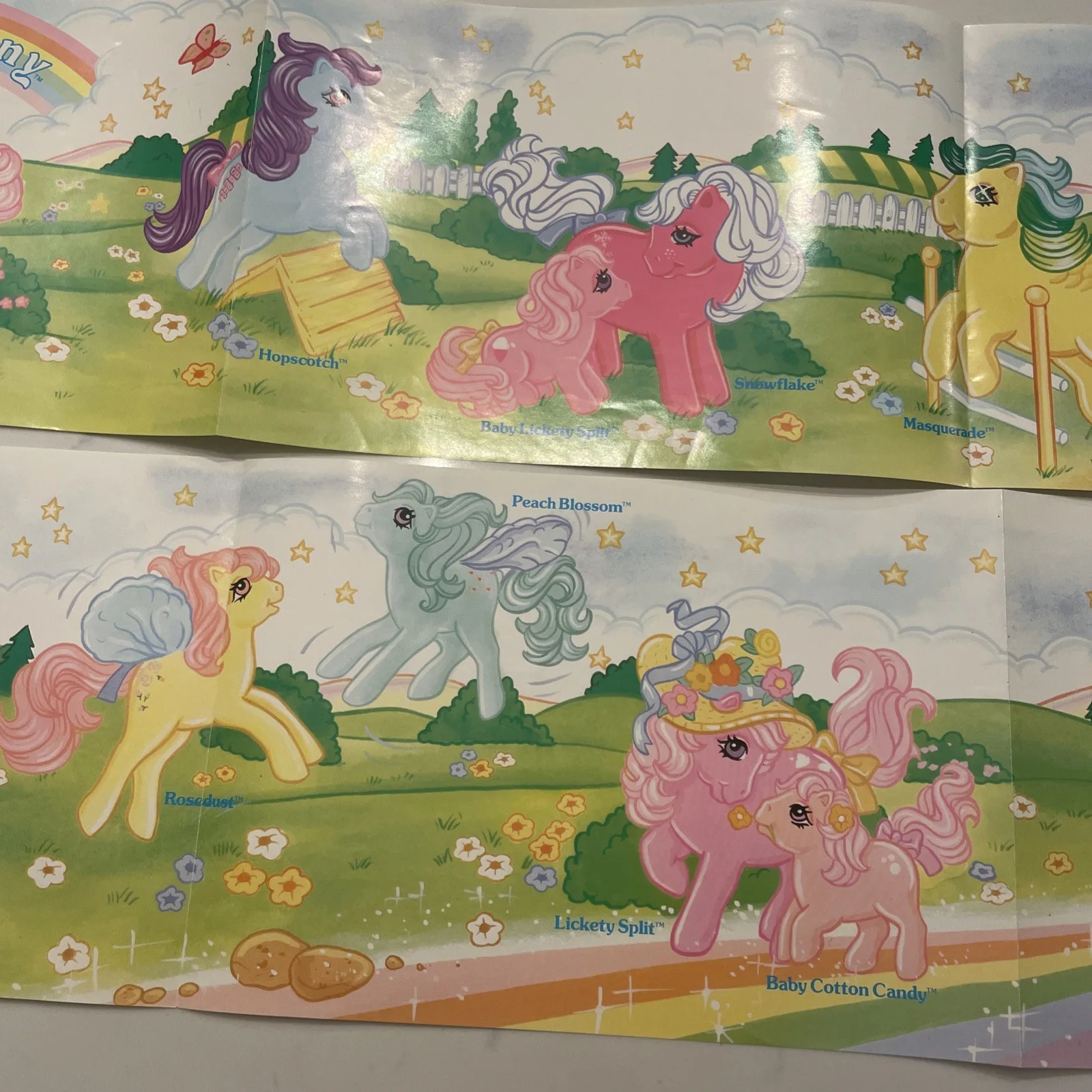 My Little Pony Original fold out Posters UK 1986, изображение 4