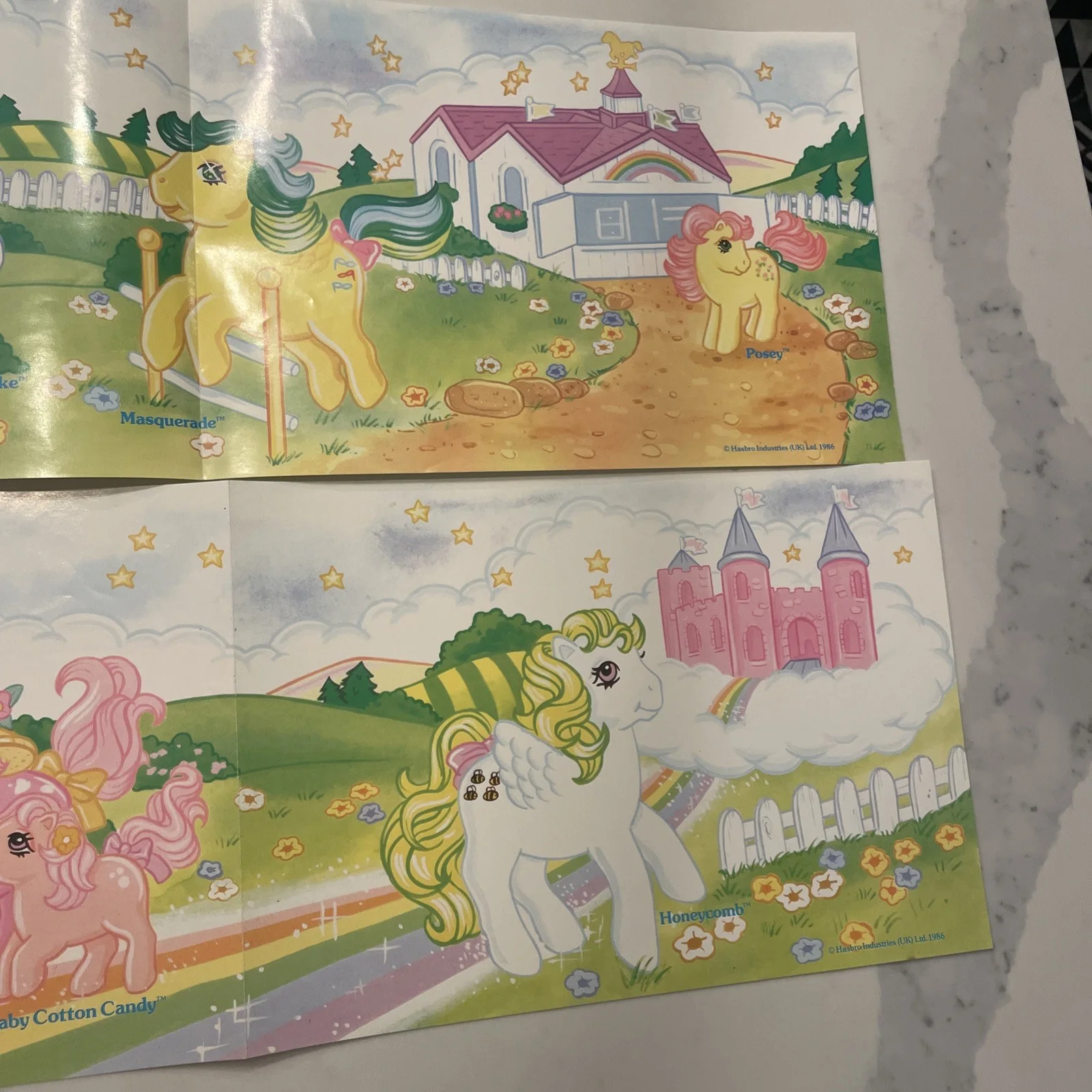 My Little Pony Original fold out Posters UK 1986, изображение 5
