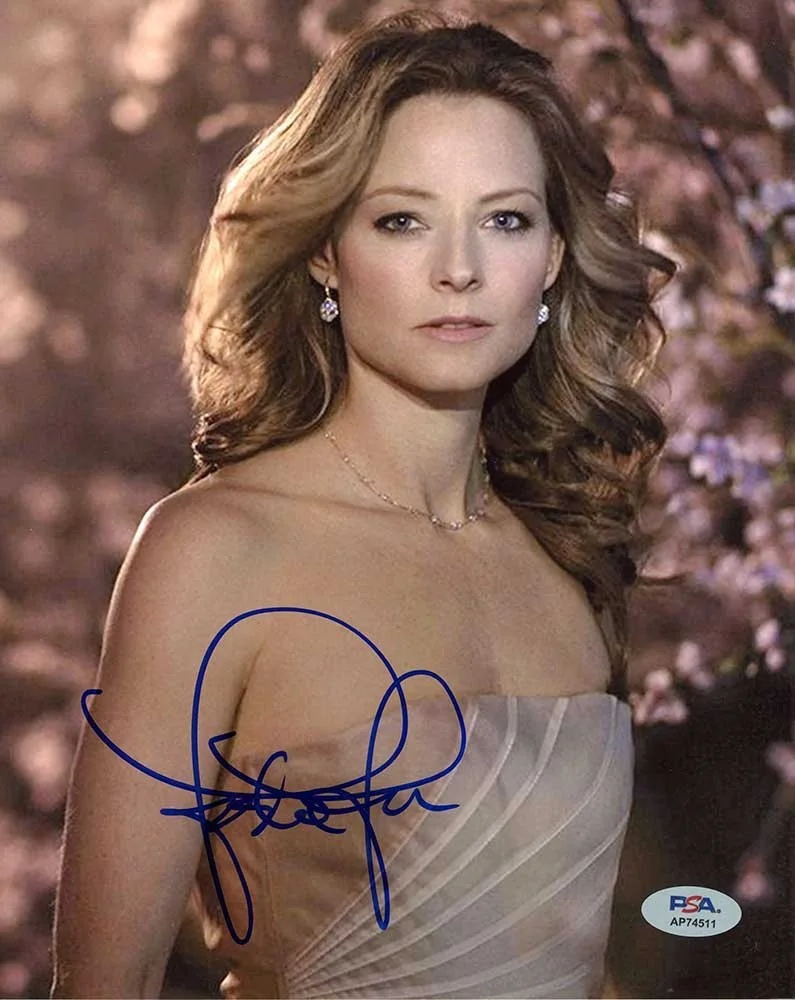 jodie foster — Jodie Foster Sultry Autographed Signed 8x10 Photo Certified PSA/DNA