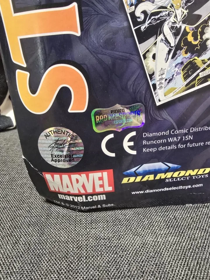 Stan Lee — Stan Lee Signed Marvel Select Storm Figure + Annihilation Comic READ DESCRIPTION, изображение 5