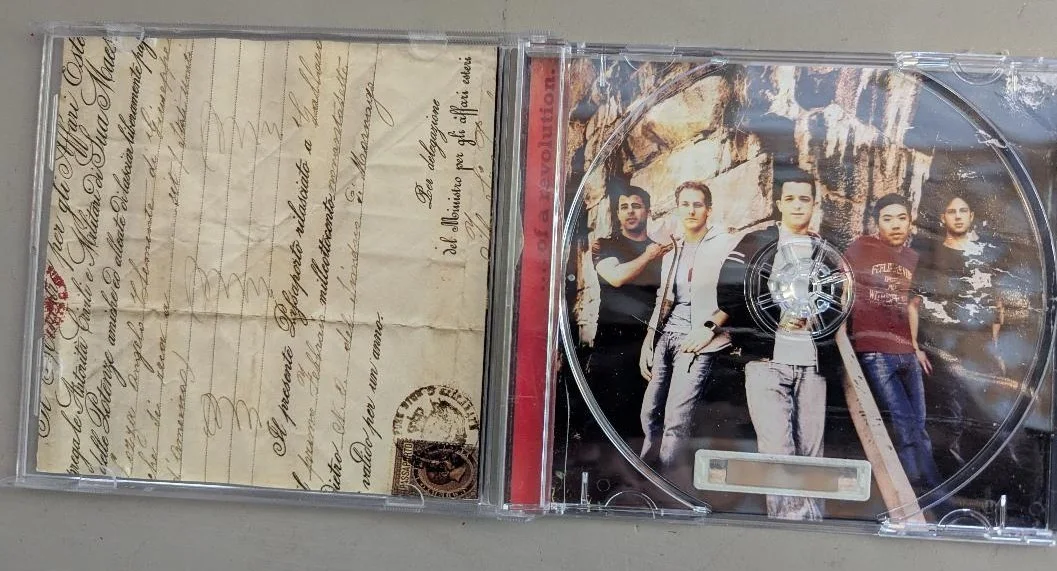 3 Doors Down Seventeen Days CD Signed by Two; Rare Autograph. UNUSED/UNPLAYED, image 2