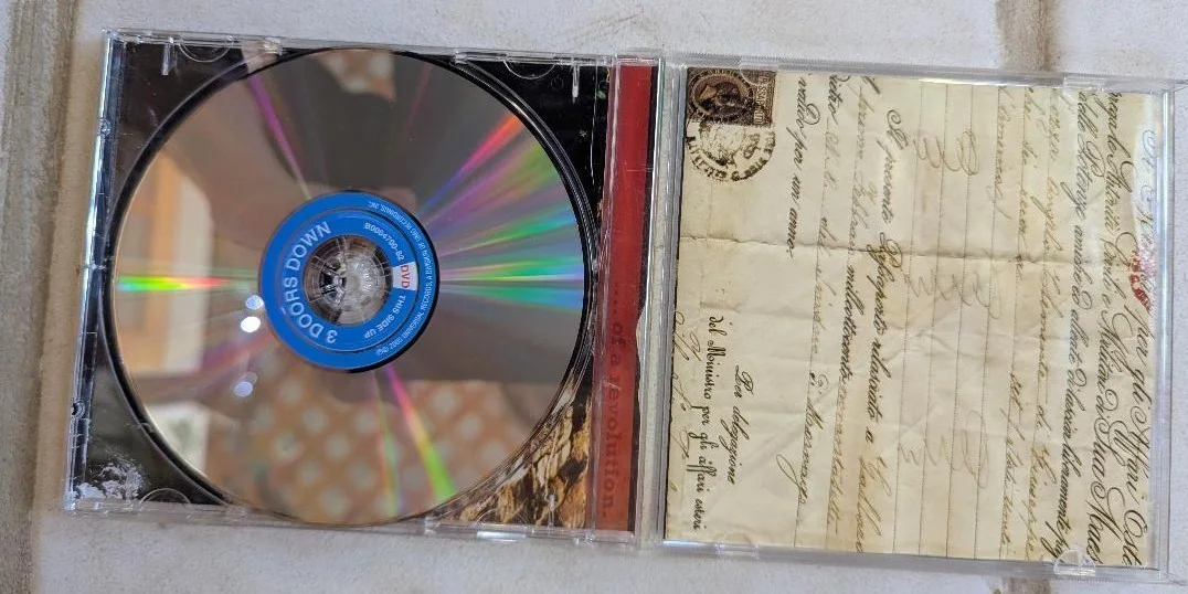 3 Doors Down Seventeen Days CD Signed by Two; Rare Autograph. UNUSED/UNPLAYED, image 3