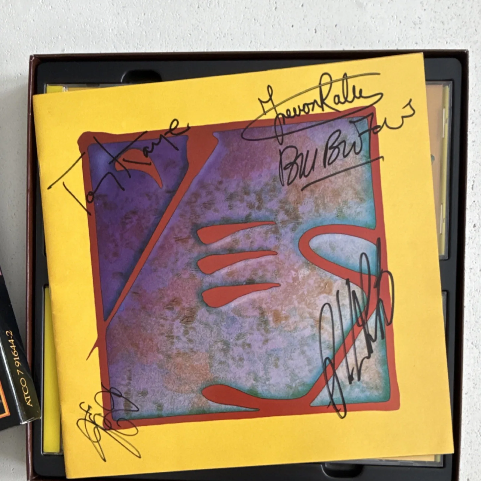 Yes 50th Anniversary Autographed CD Box Set with Signed Booklet, image 2