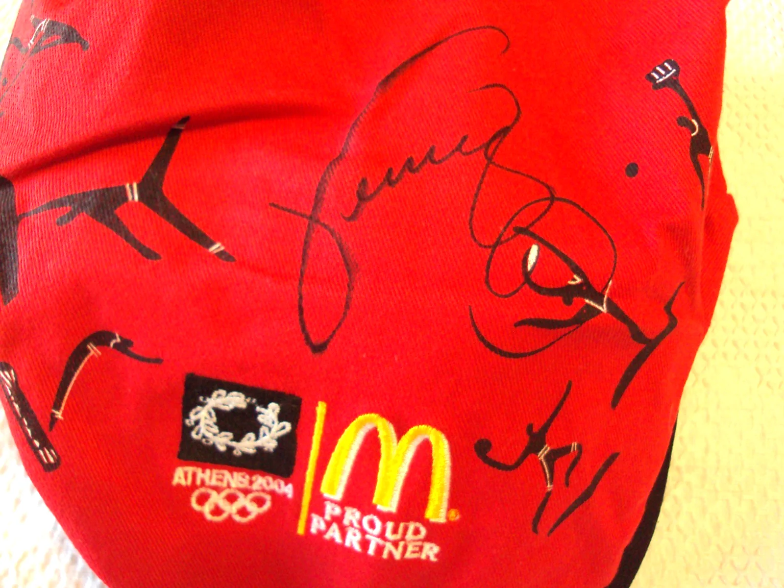 Venus Williams Autographed McDonald's 2004 Athens Olympics Cap - JSA, image 3