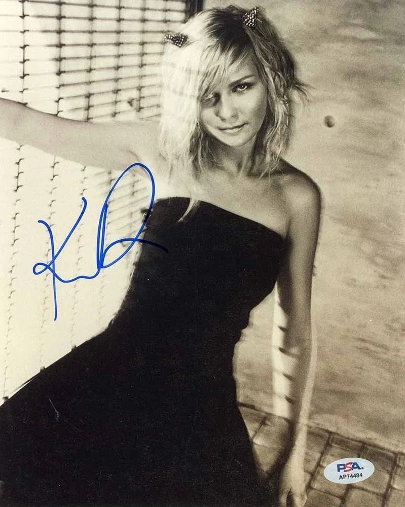 Kirsten Dunst — Kirsten Dunst Autographed Signed 8x10 Photo Certified Authentic PSA/DNA