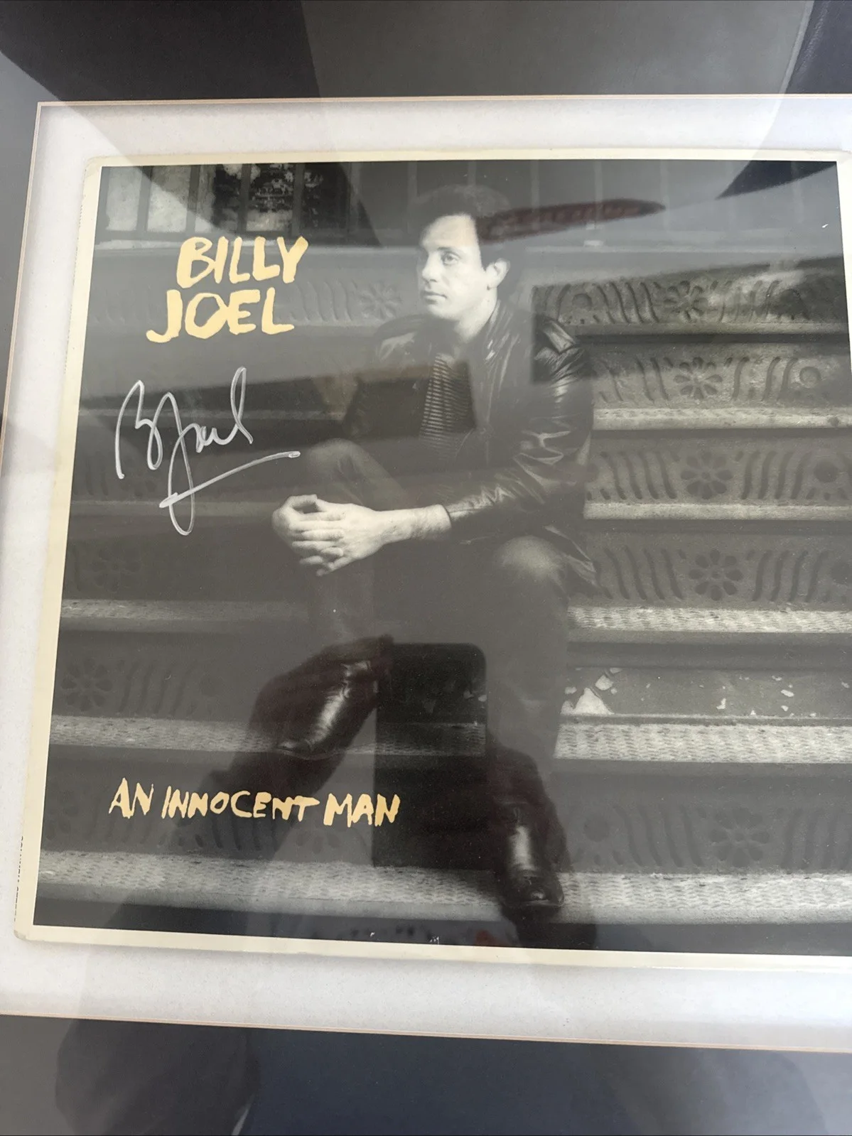 Billy Joel Framed And Signed Innocent Man Album With Coa, image 2