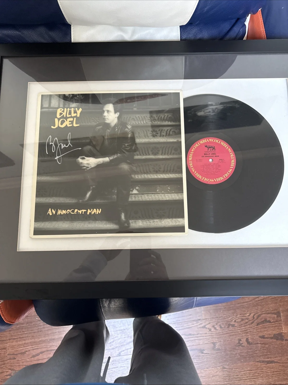 Billy Joel Framed And Signed Innocent Man Album With Coa, image 4
